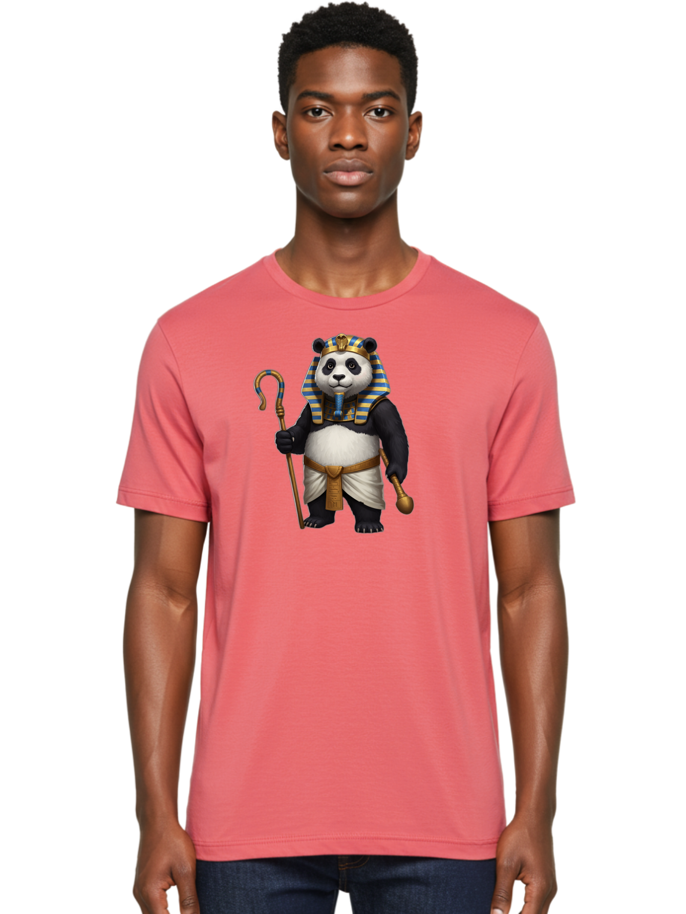 Pharaoh-Panda Men'S Graphic Tee, 100% Cotton, Comfortable Casual Summer Wear, Machine Washable, Vintage Camera, Old Camera, Antique Camera, Black Camera, Classic Photography, Photography Equipment, Nostalgic Device, Film Camera, Camera Art Baf347