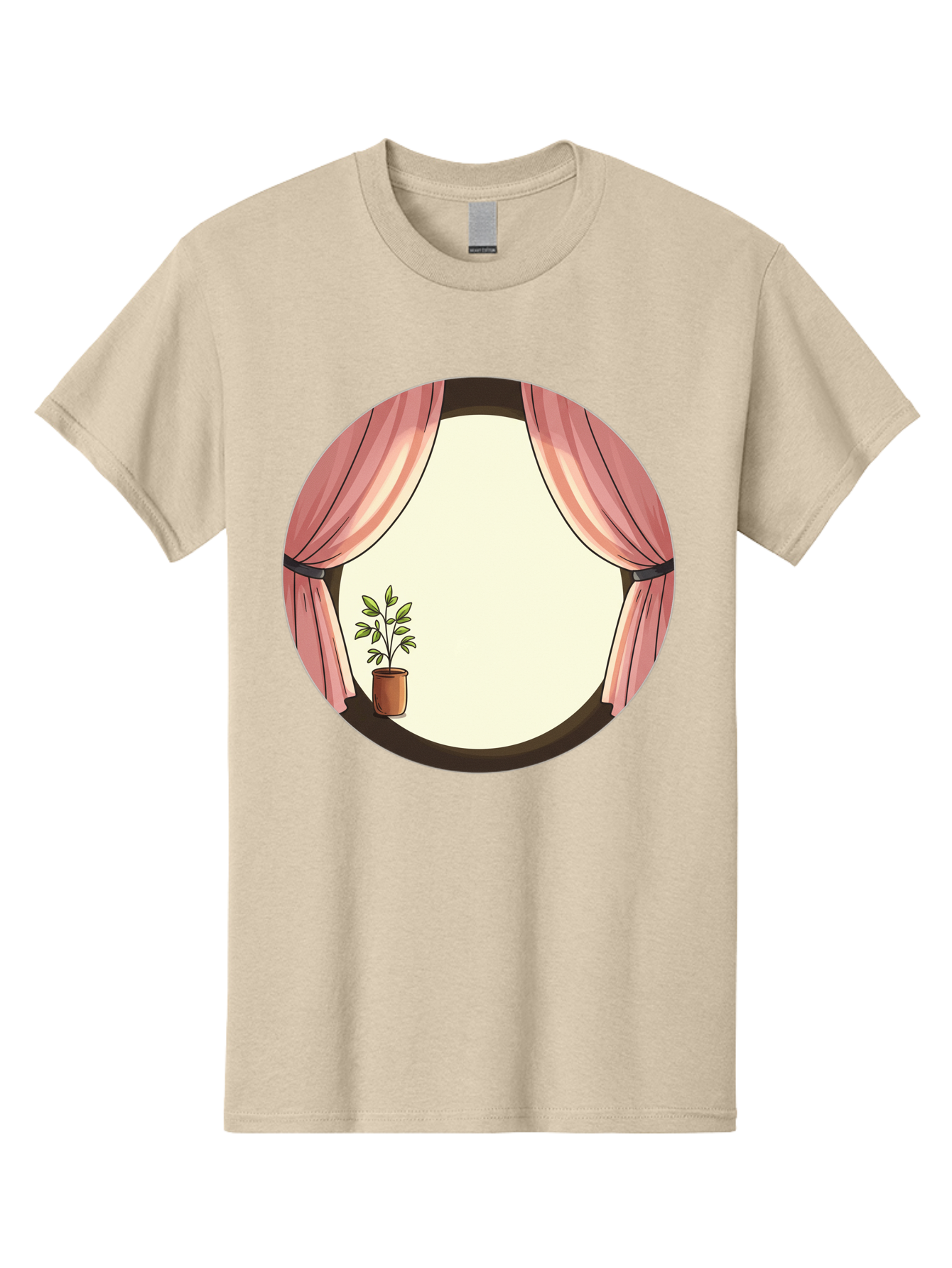 Pink-Curtain-Potted-Plant Men'S Graphic Tee, 100% Cotton, Comfortable Casual Summer Wear, Machine Washable, Vintage Camera, Old Camera, Antique Camera, Black Camera, Classic Photography, Photography Equipment, Nostalgic Device, Film Camera, Baf350