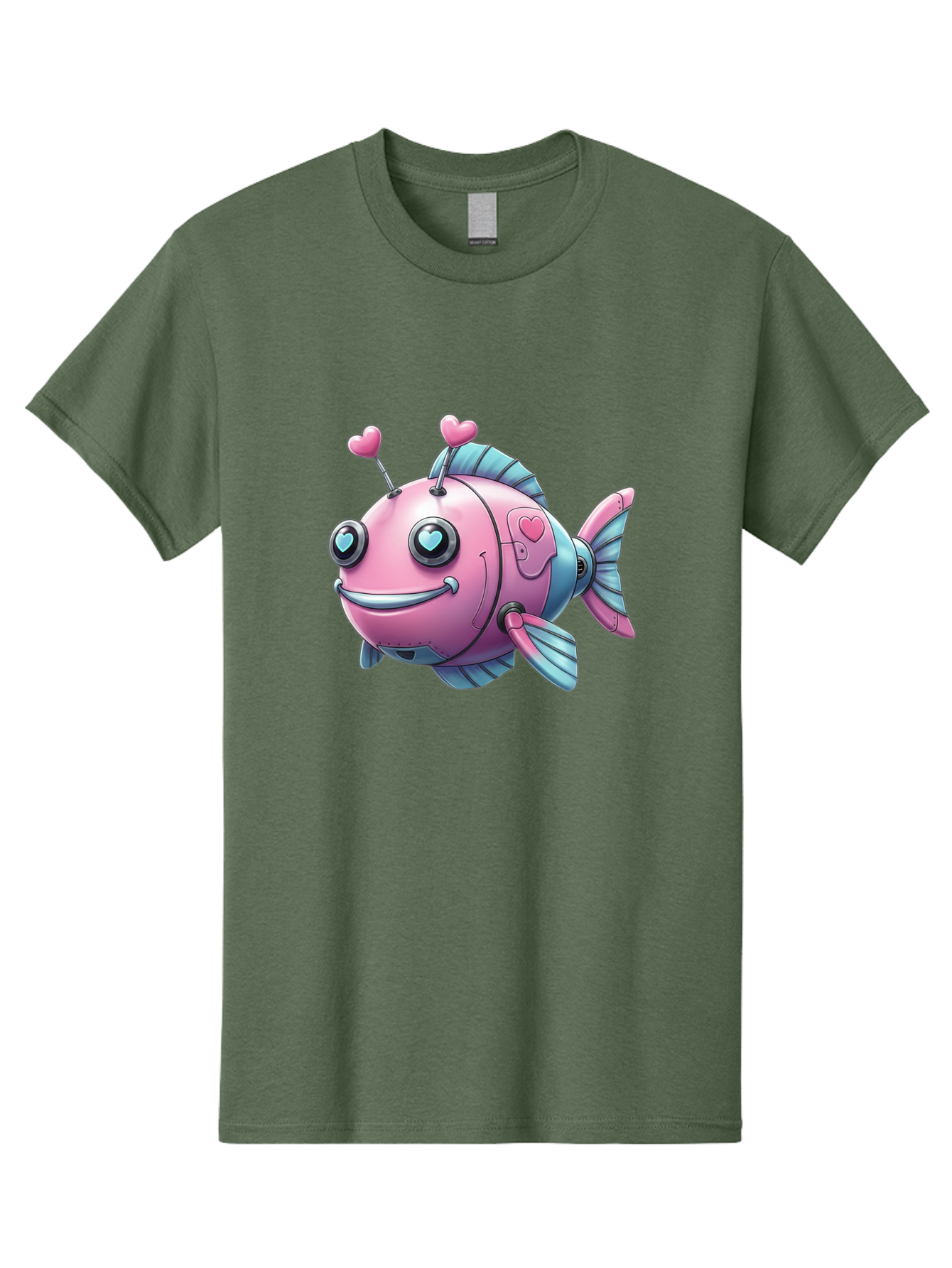Pink-Robot-Fish Men'S Graphic Tee, 100% Cotton, Comfortable Casual Summer Wear, Machine Washable, Vintage Camera, Old Camera, Antique Camera, Black Camera, Classic Photography, Photography Equipment, Nostalgic Device, Film Camera, Camera Art Baf354