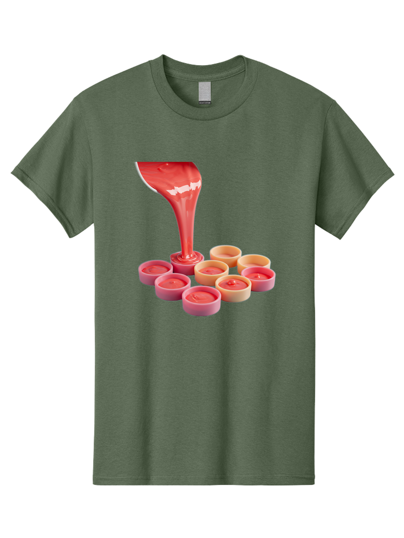 Pink-Sauce-Pouring-Into-Containers Men'S Graphic Tee, 100% Cotton, Comfortable Casual Summer Wear, Machine Washable, Vintage Camera, Old Camera, Antique Camera, Black Camera, Classic Photography, Photography Equipment, Nostalgic Device, Baf355