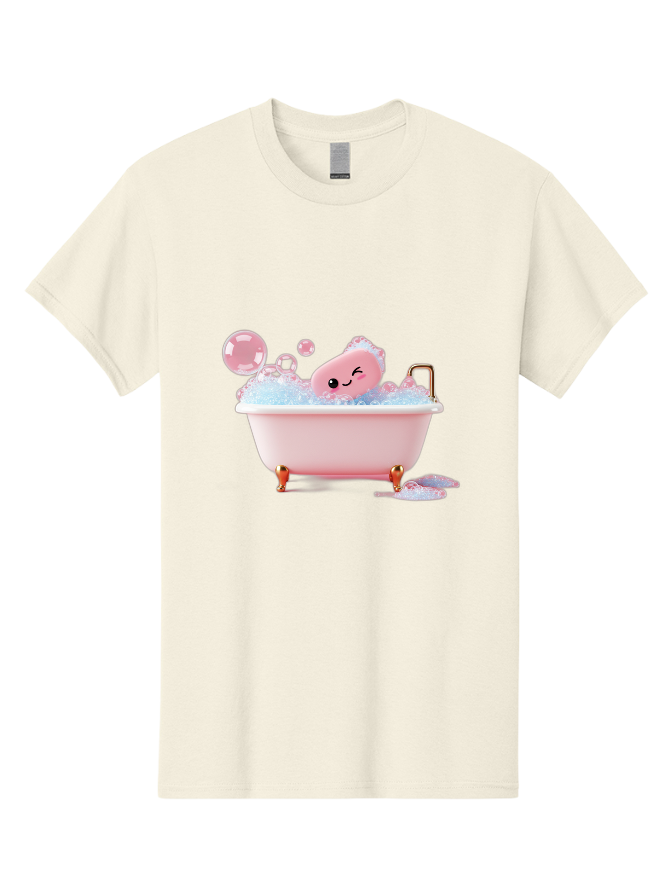 Pink-Soap-Character-In-Bathtub Men'S Graphic Tee, 100% Cotton, Comfortable Casual Summer Wear, Machine Washable, Vintage Camera, Old Camera, Antique Camera, Black Camera, Classic Photography, Photography Equipment, Nostalgic Device, Baf357