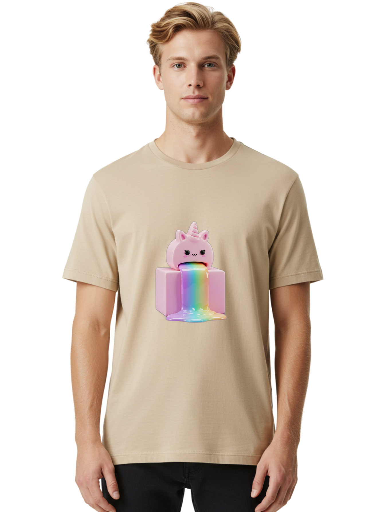 Pink-Unicorn-Figurine Men'S Graphic Tee, 100% Cotton, Comfortable Casual Summer Wear, Machine Washable, Vintage Camera, Old Camera, Antique Camera, Black Camera, Classic Photography, Photography Equipment, Nostalgic Device, Film Camera, Baf359