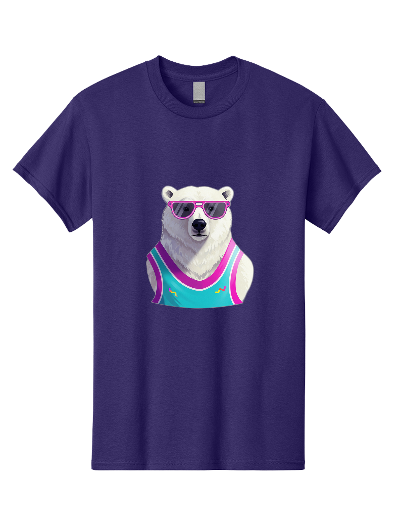 Polar-Bear-1 Men'S Graphic Tee, 100% Cotton, Comfortable Casual Summer Wear, Machine Washable, Vintage Camera, Old Camera, Antique Camera, Black Camera, Classic Photography, Photography Equipment, Nostalgic Device, Film Camera, Camera Art Baf362