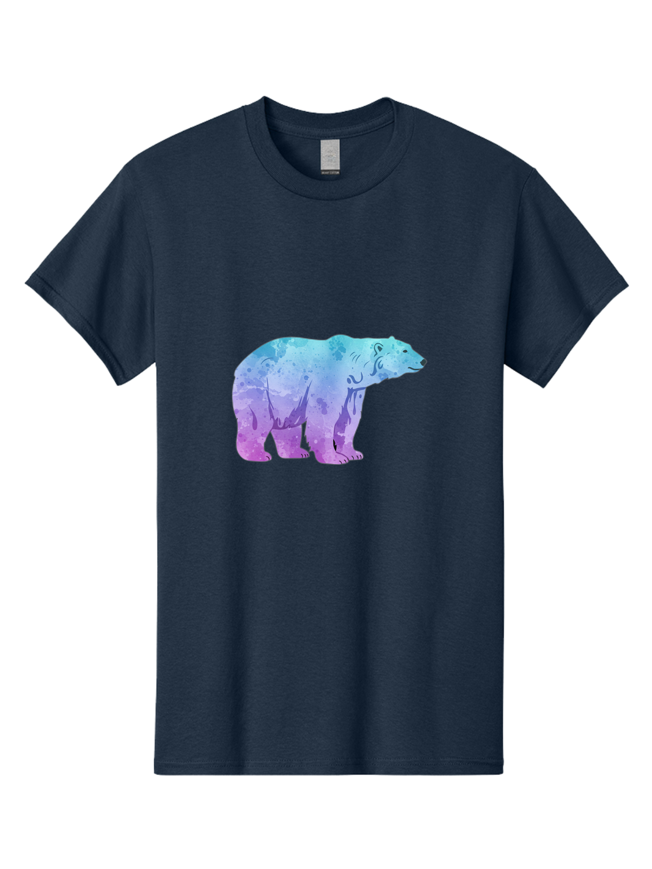 Polar-Bear-14 Men'S Graphic Tee, 100% Cotton, Comfortable Casual Summer Wear, Machine Washable, Vintage Camera, Old Camera, Antique Camera, Black Camera, Classic Photography, Photography Equipment, Nostalgic Device, Film Camera, Camera Art Baf367