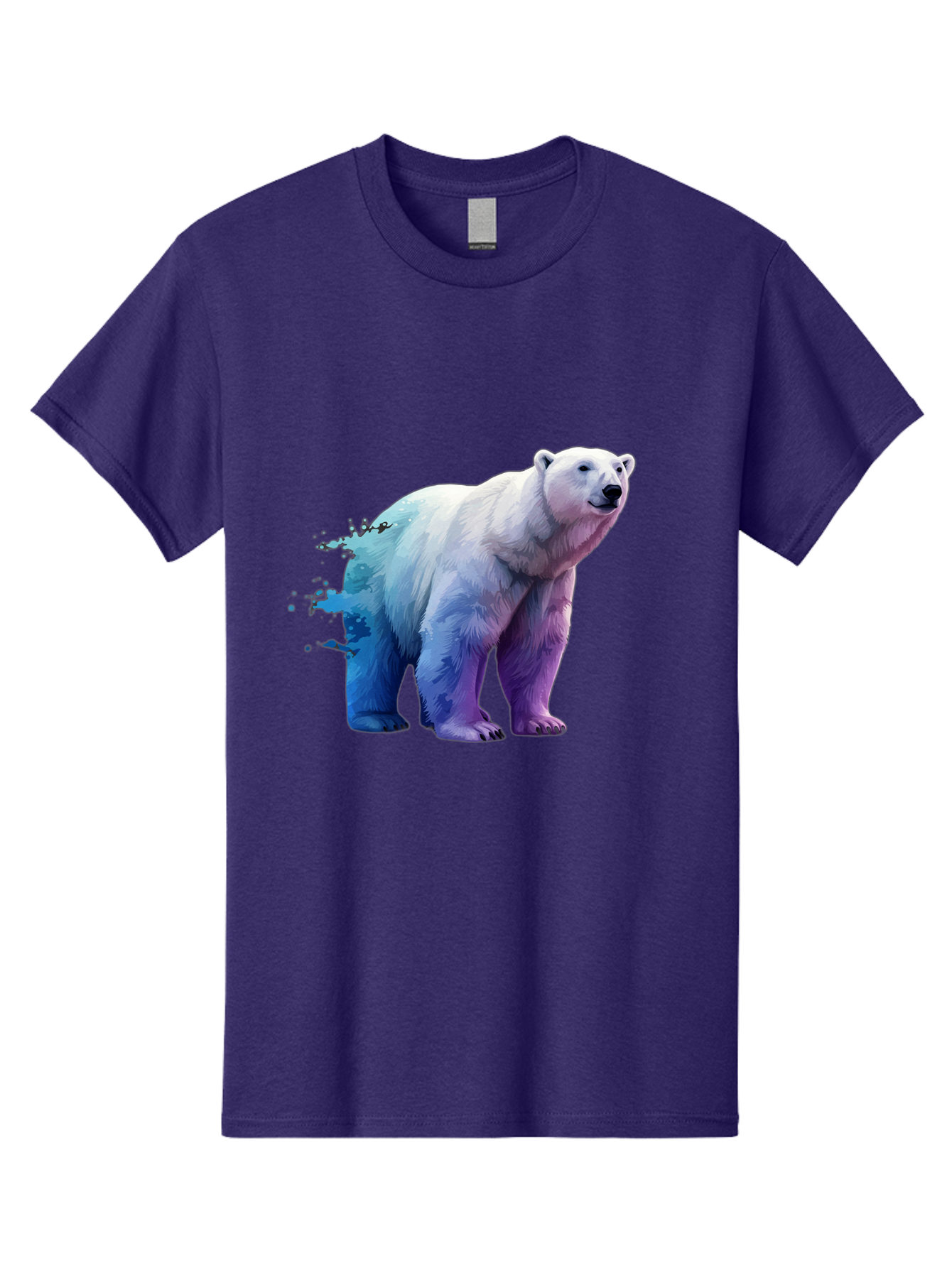 Polar-Bear-17 Men'S Graphic Tee, 100% Cotton, Comfortable Casual Summer Wear, Machine Washable, Vintage Camera, Old Camera, Antique Camera, Black Camera, Classic Photography, Photography Equipment, Nostalgic Device, Film Camera, Camera Art Baf370