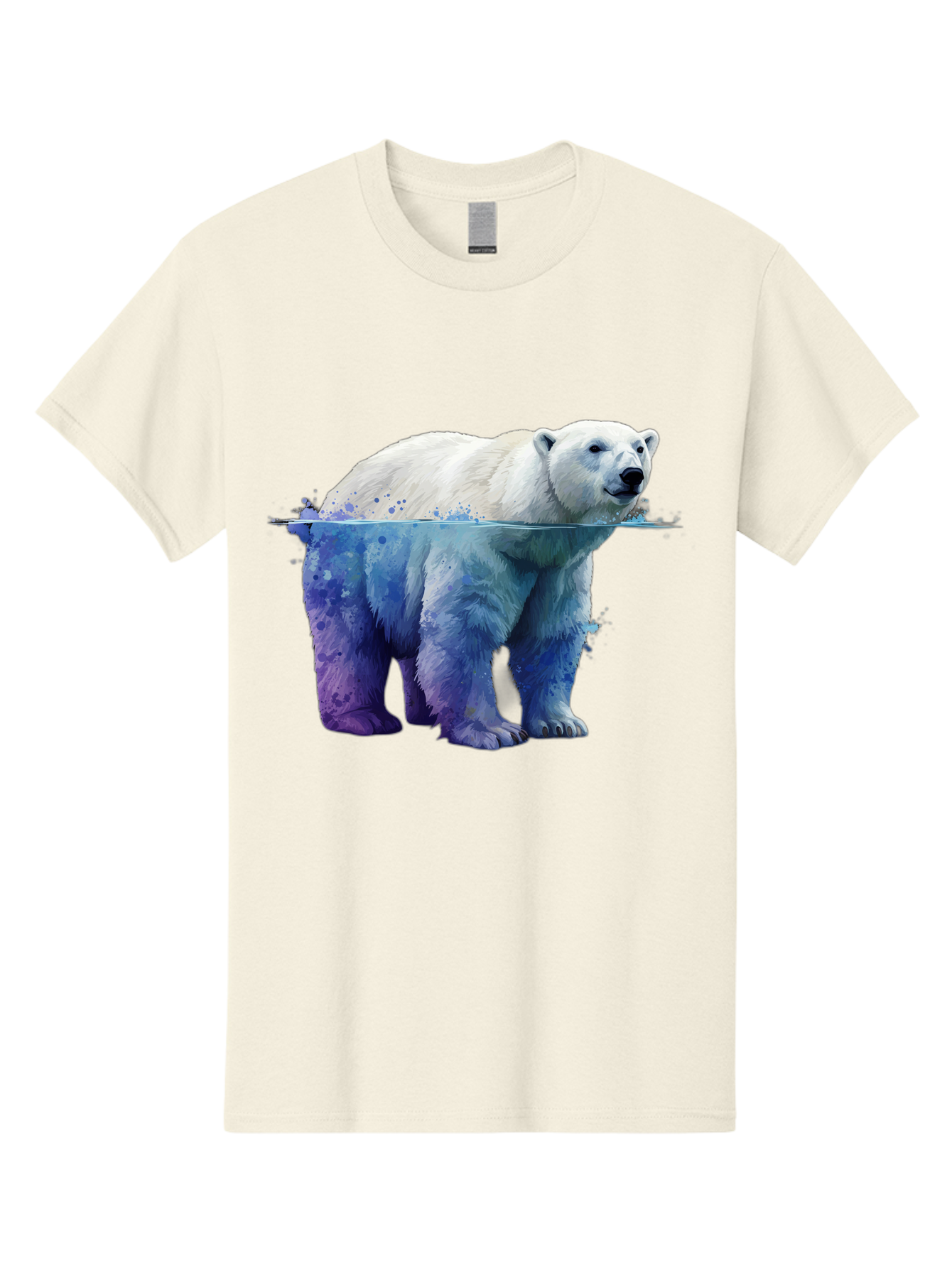 Polar-Bear-18 Men'S Graphic Tee, 100% Cotton, Comfortable Casual Summer Wear, Machine Washable, Vintage Camera, Old Camera, Antique Camera, Black Camera, Classic Photography, Photography Equipment, Nostalgic Device, Film Camera, Camera Art Baf371
