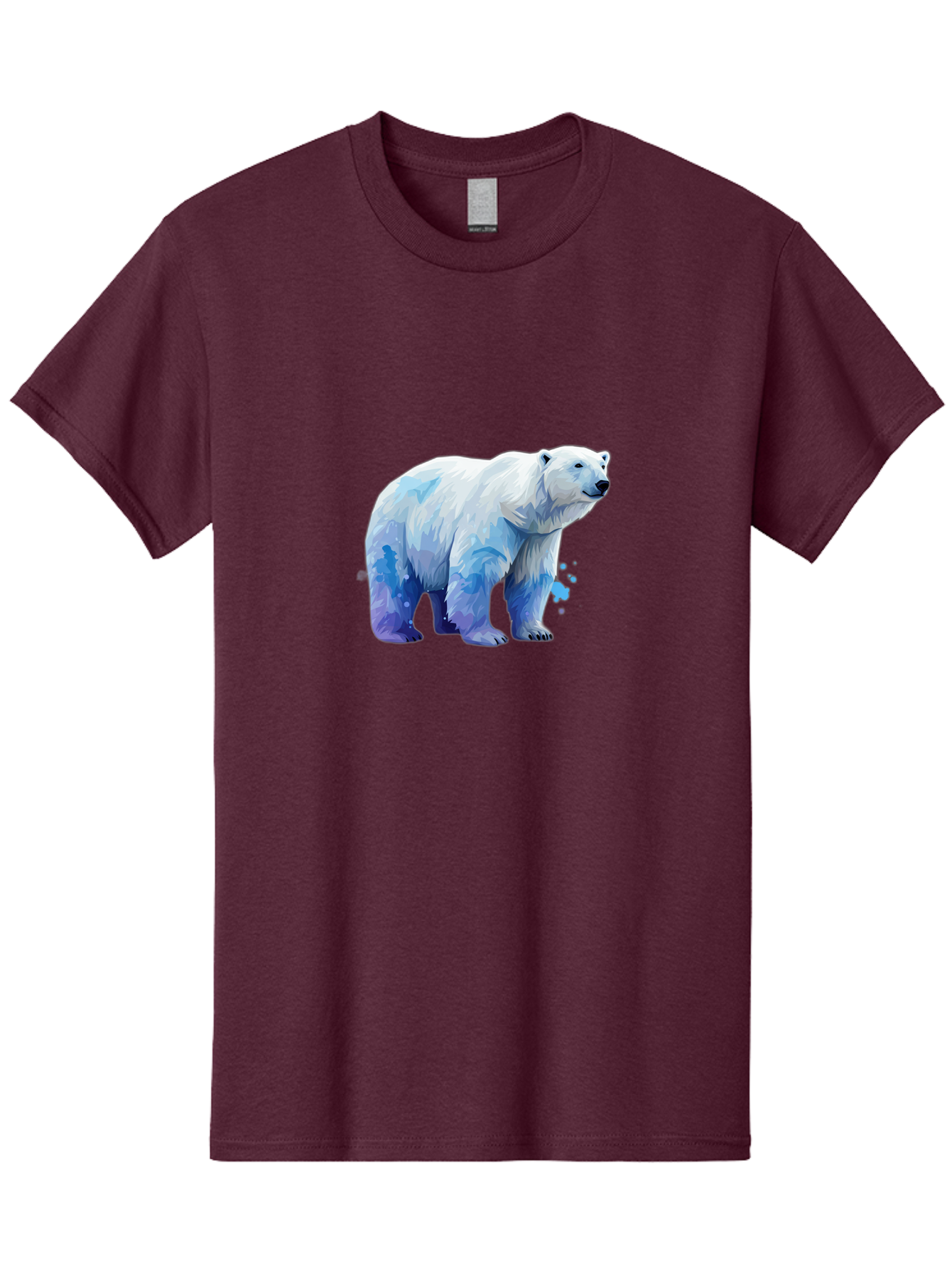 Polar-Bear-19 Men'S Graphic Tee, 100% Cotton, Comfortable Casual Summer Wear, Machine Washable, Vintage Camera, Old Camera, Antique Camera, Black Camera, Classic Photography, Photography Equipment, Nostalgic Device, Film Camera, Camera Art Baf372