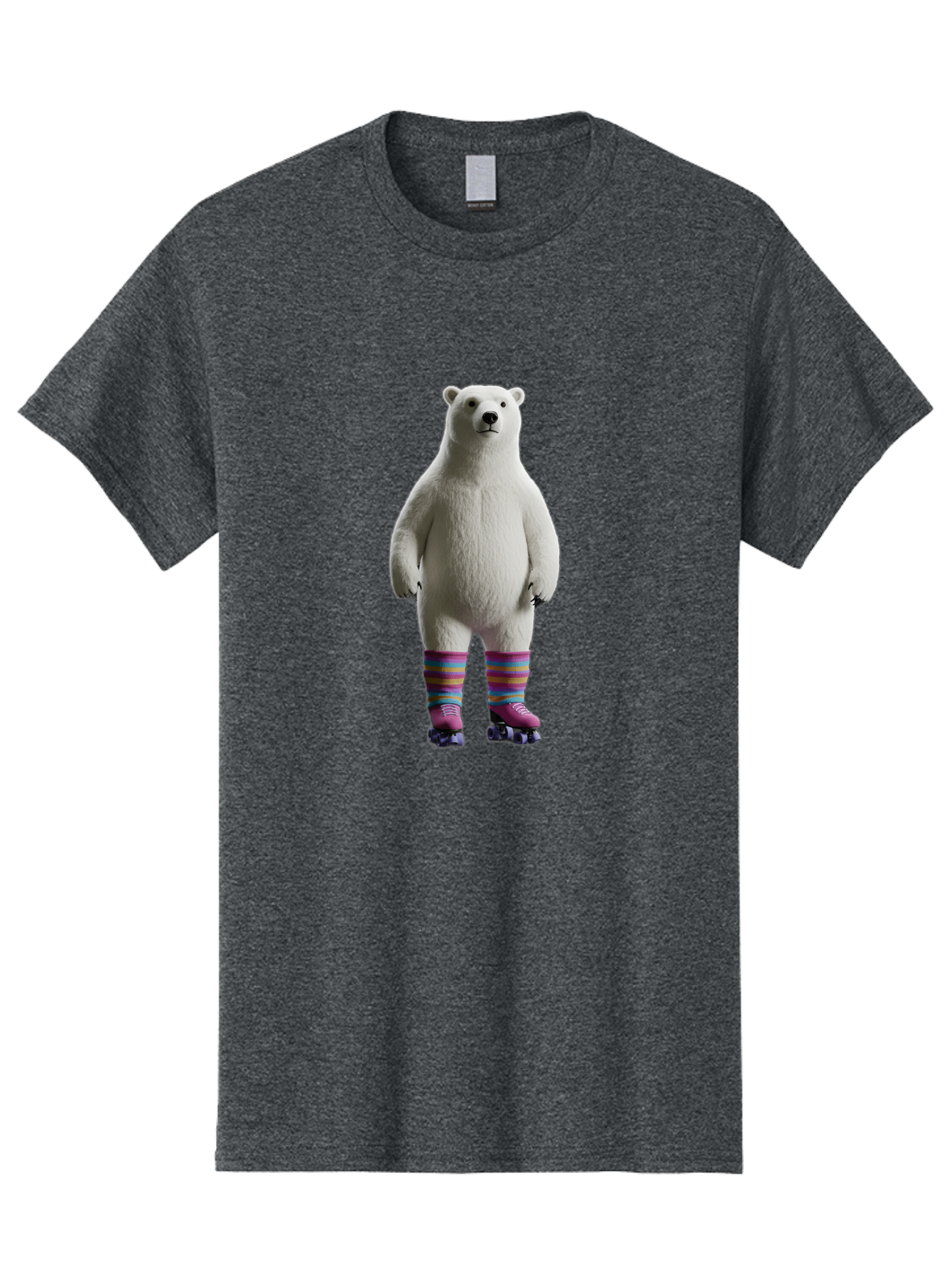 Polar-Bear-2 Men'S Graphic Tee, 100% Cotton, Comfortable Casual Summer Wear, Machine Washable, Vintage Camera, Old Camera, Antique Camera, Black Camera, Classic Photography, Photography Equipment, Nostalgic Device, Film Camera, Camera Art Baf373