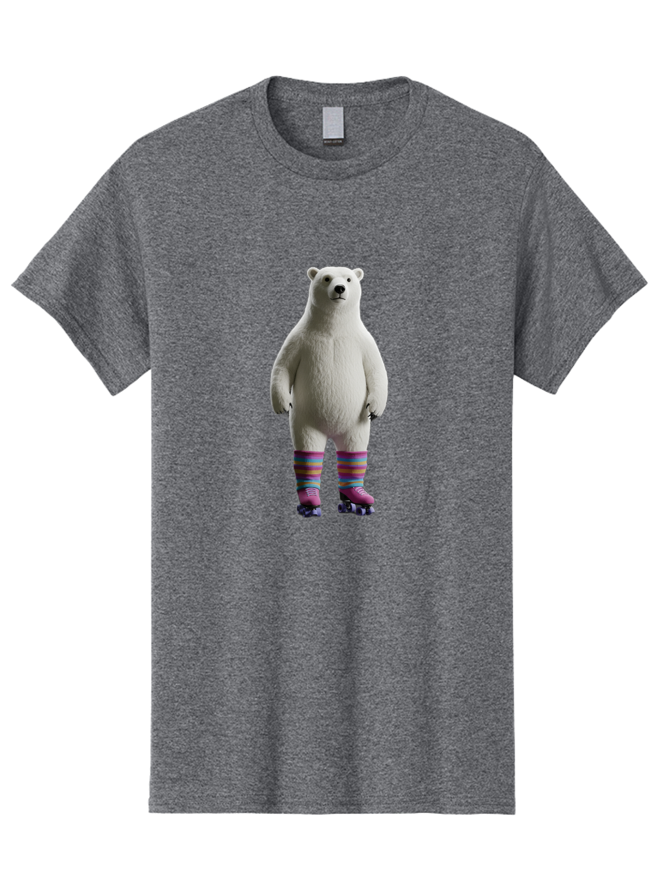 Polar-Bear-2 Men'S Graphic Tee, 100% Cotton, Comfortable Casual Summer Wear, Machine Washable, Vintage Camera, Old Camera, Antique Camera, Black Camera, Classic Photography, Photography Equipment, Nostalgic Device, Film Camera, Camera Art Baf373