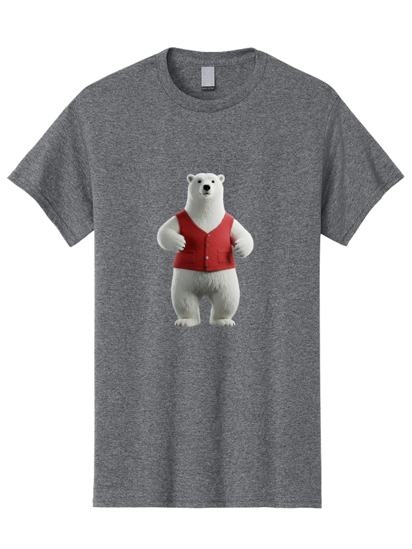 Polar-Bear-7 Men'S Graphic Tee, 100% Cotton, Comfortable Casual Summer Wear, Machine Washable, Vintage Camera, Old Camera, Antique Camera, Black Camera, Classic Photography, Photography Equipment, Nostalgic Device, Film Camera, Camera Art Baf379