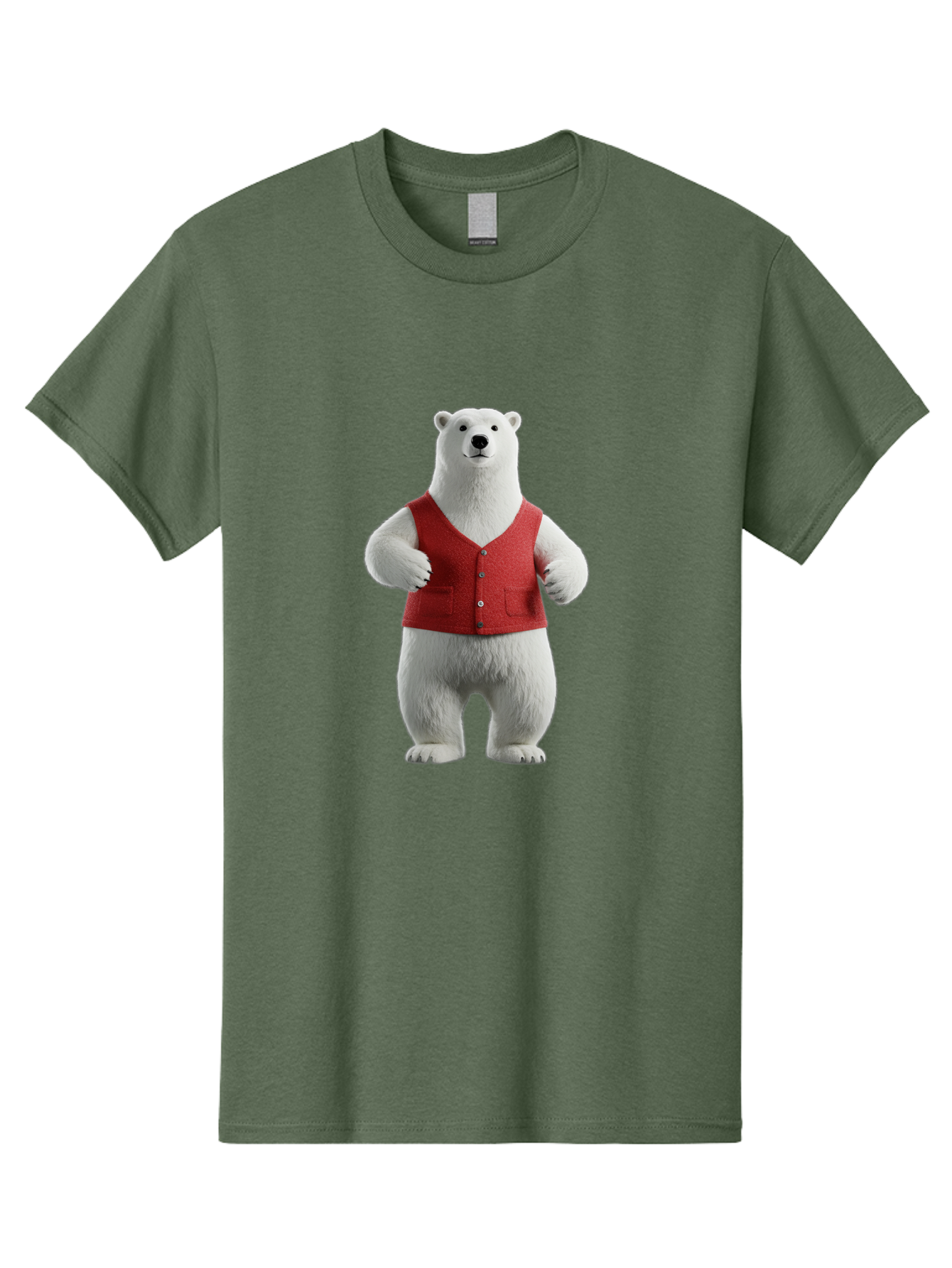 Polar-Bear-7 Men'S Graphic Tee, 100% Cotton, Comfortable Casual Summer Wear, Machine Washable, Vintage Camera, Old Camera, Antique Camera, Black Camera, Classic Photography, Photography Equipment, Nostalgic Device, Film Camera, Camera Art Baf379
