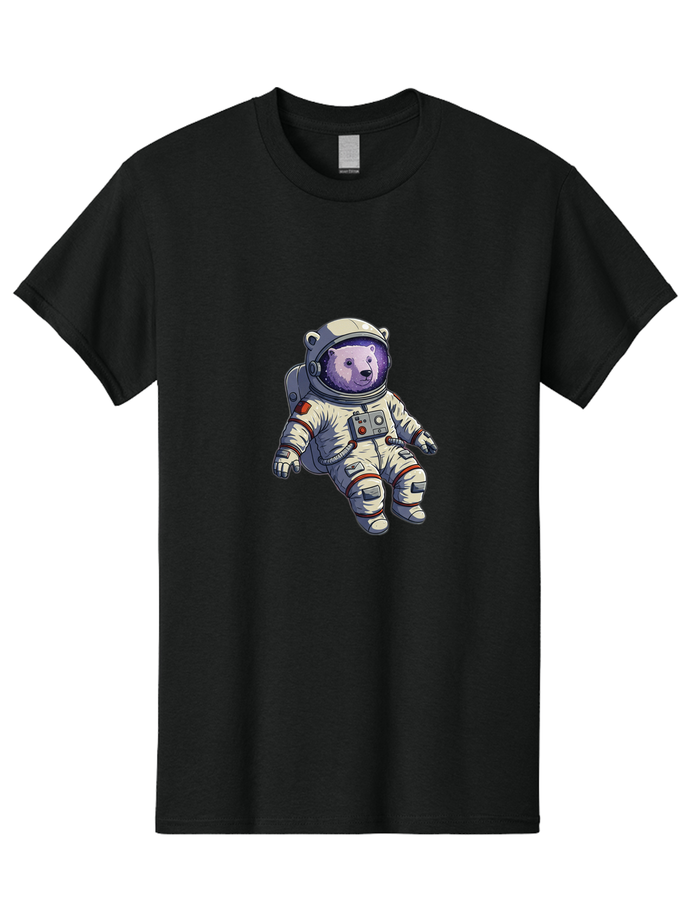 Polar-Bear-Astronaut-1 Men'S Graphic Tee, 100% Cotton, Comfortable Casual Summer Wear, Machine Washable, Vintage Camera, Old Camera, Antique Camera, Black Camera, Classic Photography, Photography Equipment, Nostalgic Device, Film Camera, Baf382