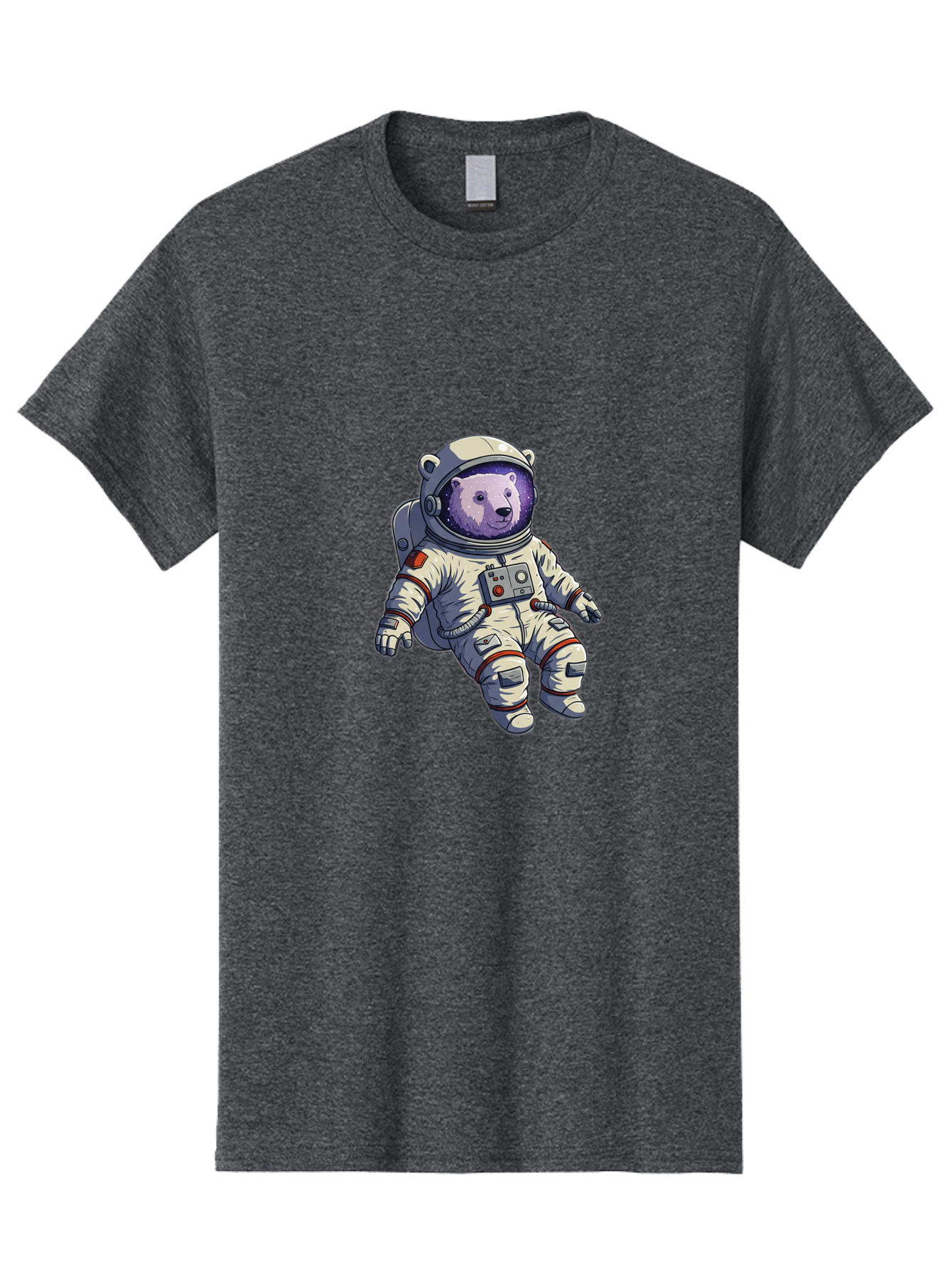 Polar-Bear-Astronaut-1 Men'S Graphic Tee, 100% Cotton, Comfortable Casual Summer Wear, Machine Washable, Vintage Camera, Old Camera, Antique Camera, Black Camera, Classic Photography, Photography Equipment, Nostalgic Device, Film Camera, Baf382