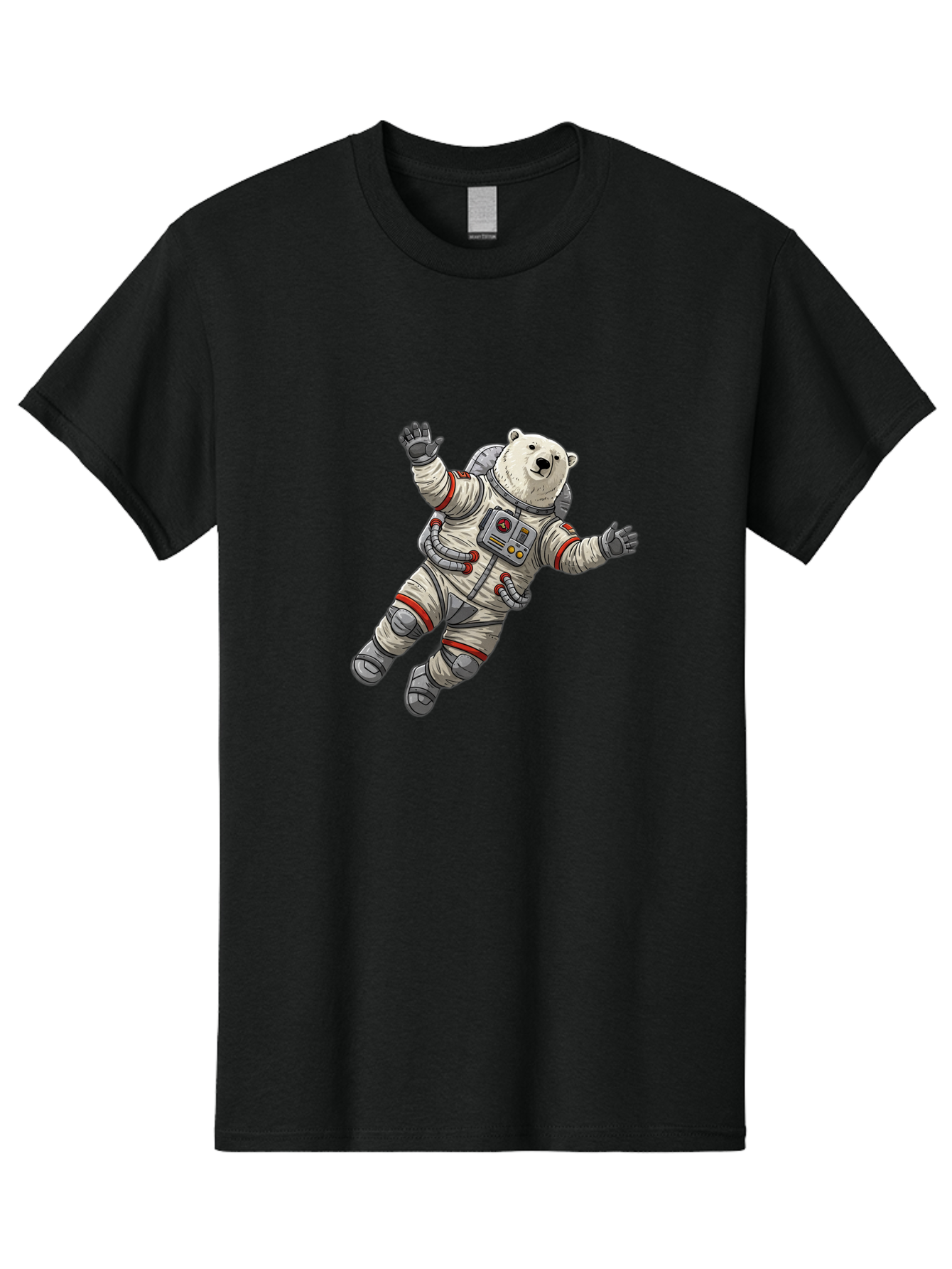 Polar-Bear-Astronaut-3 Men'S Graphic Tee, 100% Cotton, Comfortable Casual Summer Wear, Machine Washable, Vintage Camera, Old Camera, Antique Camera, Black Camera, Classic Photography, Photography Equipment, Nostalgic Device, Film Camera, Baf384