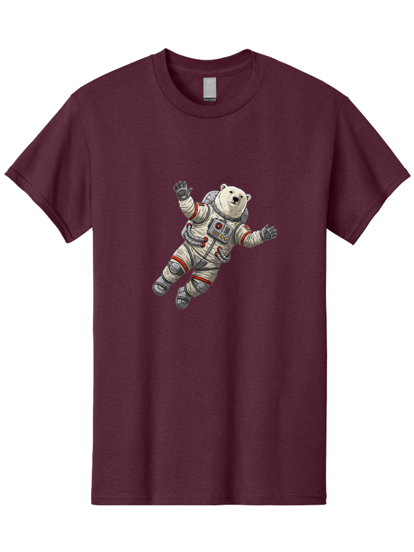 Polar-Bear-Astronaut-3 Men'S Graphic Tee, 100% Cotton, Comfortable Casual Summer Wear, Machine Washable, Vintage Camera, Old Camera, Antique Camera, Black Camera, Classic Photography, Photography Equipment, Nostalgic Device, Film Camera, Baf384