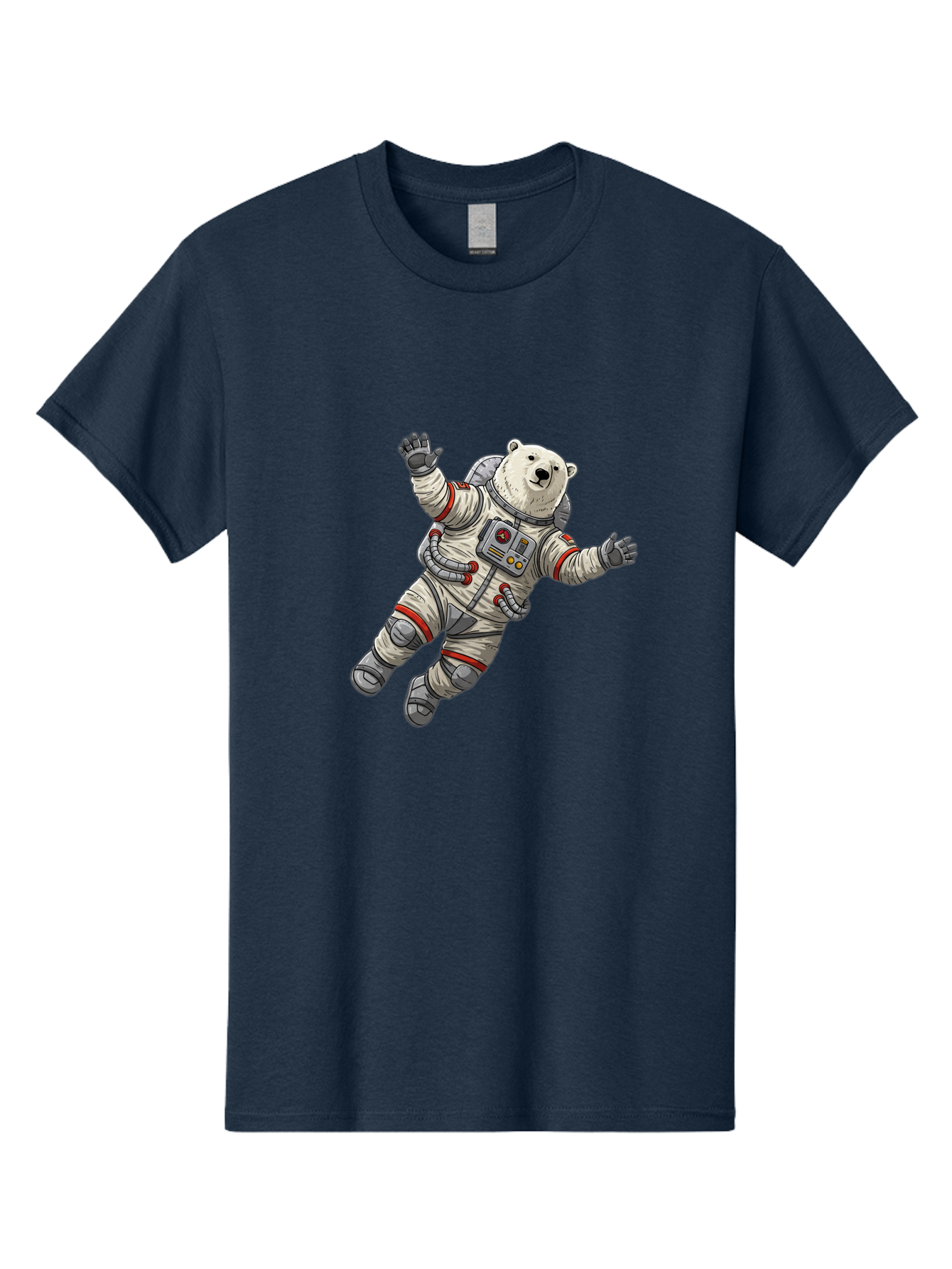 Polar-Bear-Astronaut-3 Men'S Graphic Tee, 100% Cotton, Comfortable Casual Summer Wear, Machine Washable, Vintage Camera, Old Camera, Antique Camera, Black Camera, Classic Photography, Photography Equipment, Nostalgic Device, Film Camera, Baf384