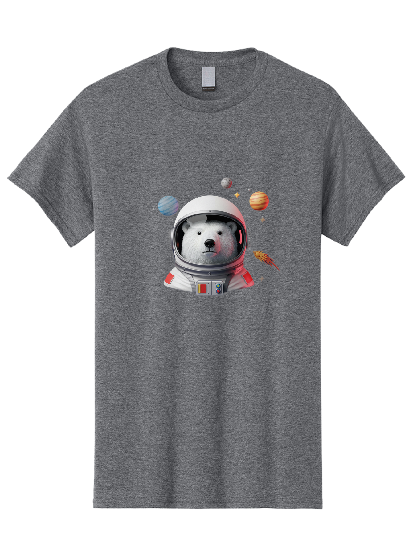 Polar-Bear-Astronaut-4 Men'S Graphic Tee, 100% Cotton, Comfortable Casual Summer Wear, Machine Washable, Vintage Camera, Old Camera, Antique Camera, Black Camera, Classic Photography, Photography Equipment, Nostalgic Device, Film Camera, Baf385