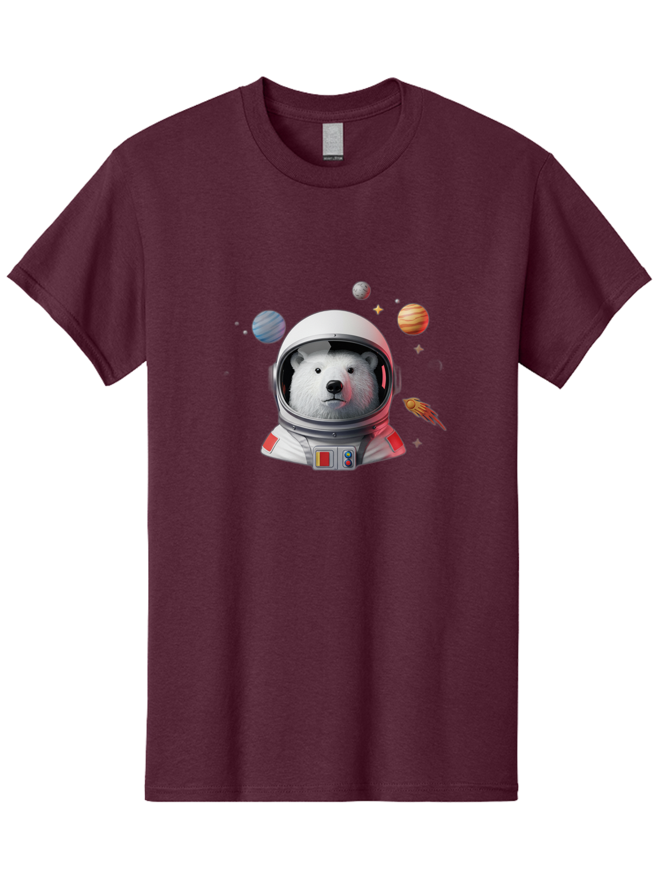 Polar-Bear-Astronaut-4 Men'S Graphic Tee, 100% Cotton, Comfortable Casual Summer Wear, Machine Washable, Vintage Camera, Old Camera, Antique Camera, Black Camera, Classic Photography, Photography Equipment, Nostalgic Device, Film Camera, Baf385