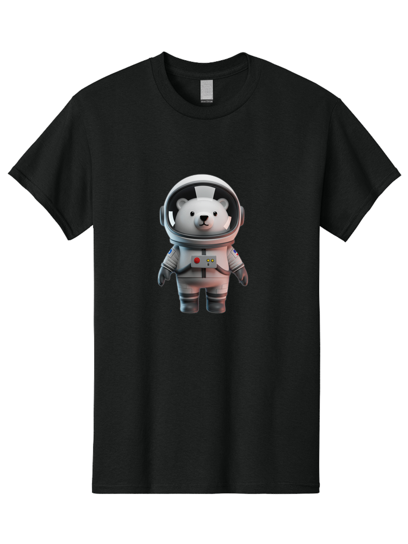 Polar-Bear-Astronaut Men'S Graphic Tee, 100% Cotton, Comfortable Casual Summer Wear, Machine Washable, Vintage Camera, Old Camera, Antique Camera, Black Camera, Classic Photography, Photography Equipment, Nostalgic Device, Film Camera, Baf389