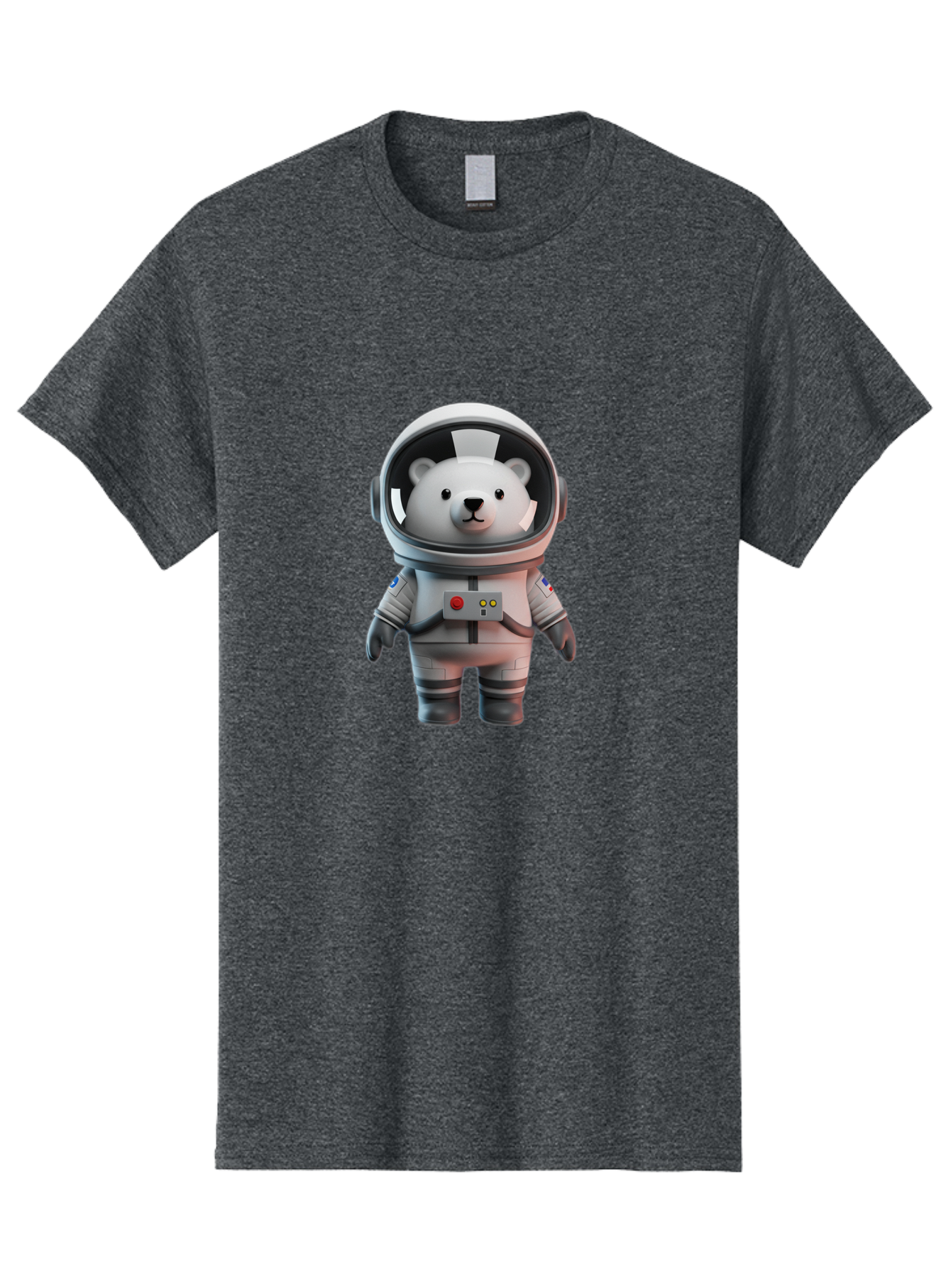 Polar-Bear-Astronaut Men'S Graphic Tee, 100% Cotton, Comfortable Casual Summer Wear, Machine Washable, Vintage Camera, Old Camera, Antique Camera, Black Camera, Classic Photography, Photography Equipment, Nostalgic Device, Film Camera, Baf389