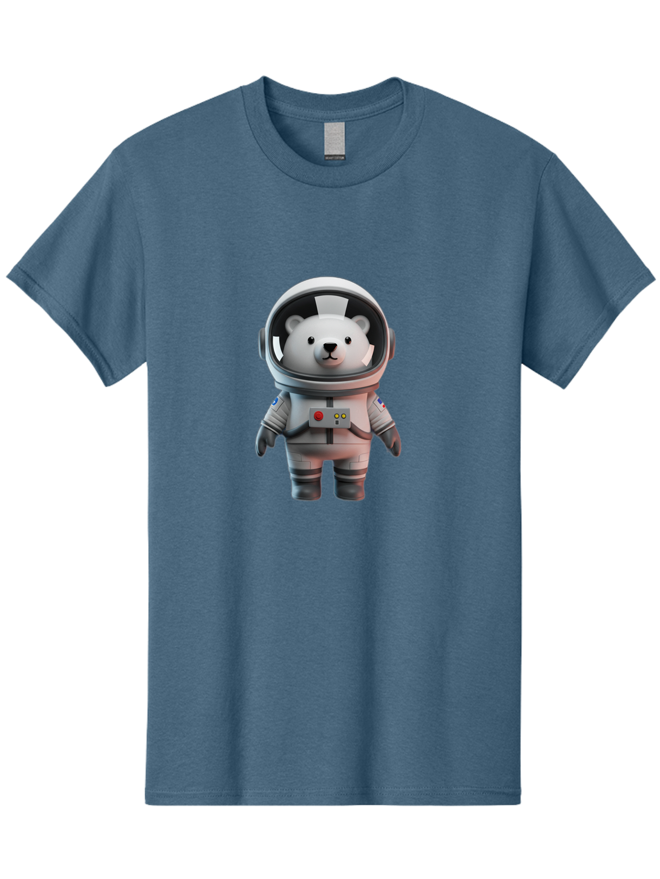 Polar-Bear-Astronaut Men'S Graphic Tee, 100% Cotton, Comfortable Casual Summer Wear, Machine Washable, Vintage Camera, Old Camera, Antique Camera, Black Camera, Classic Photography, Photography Equipment, Nostalgic Device, Film Camera, Baf389