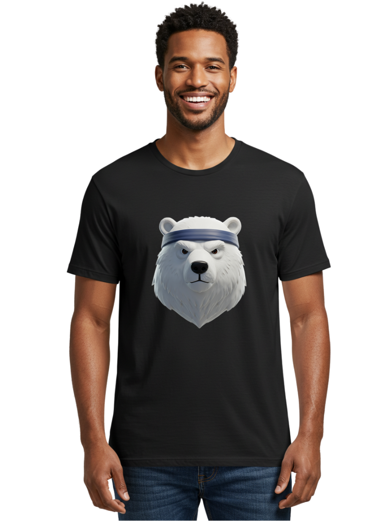 Polar-Bear-Head Men'S Graphic Tee, 100% Cotton, Comfortable Casual Summer Wear, Machine Washable, Vintage Camera, Old Camera, Antique Camera, Black Camera, Classic Photography, Photography Equipment, Nostalgic Device, Film Camera, Camera Art Baf399