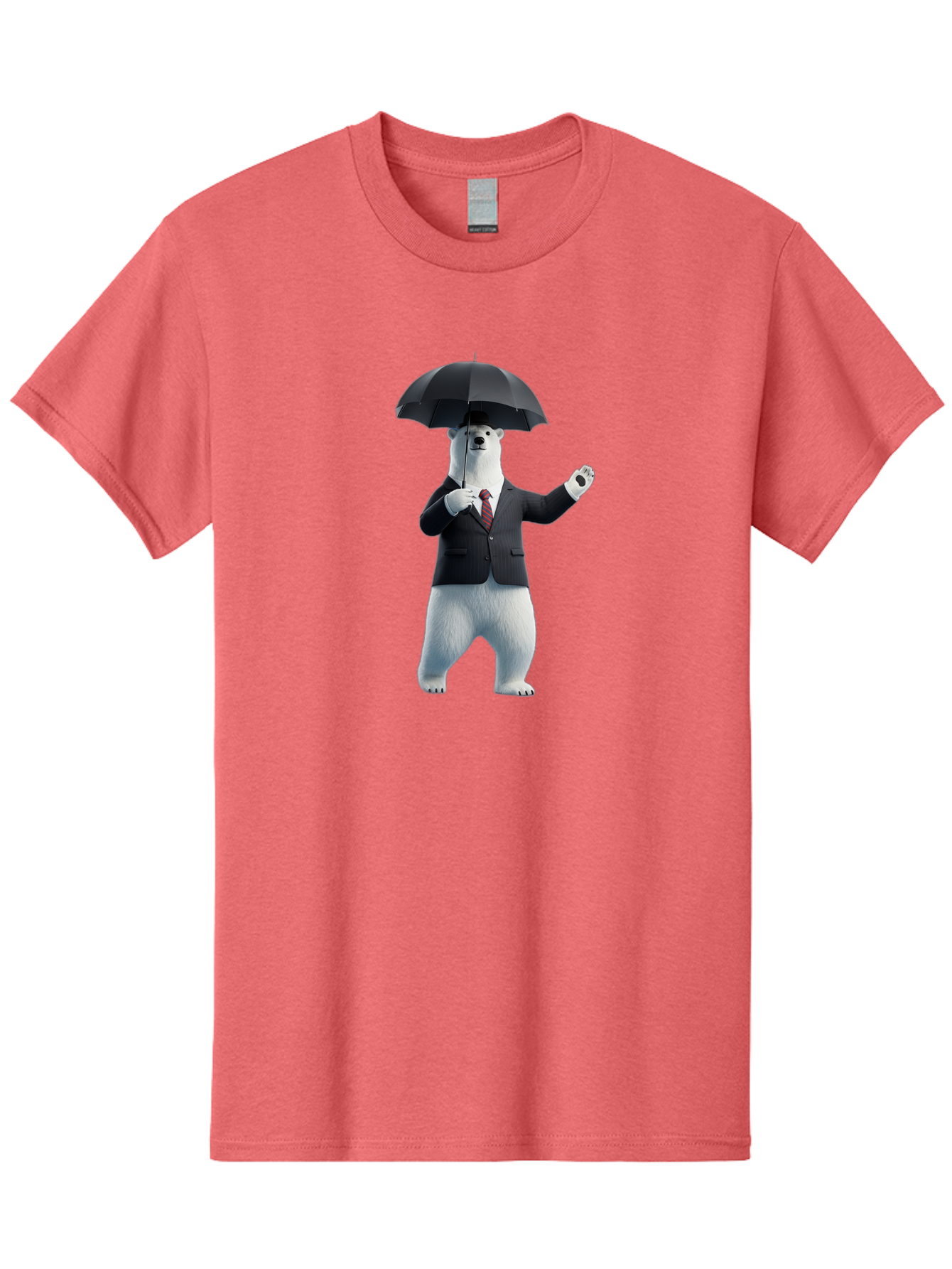 Polar-Bear-In-Suit Men'S Graphic Tee, 100% Cotton, Comfortable Casual Summer Wear, Machine Washable, Vintage Camera, Old Camera, Antique Camera, Black Camera, Classic Photography, Photography Equipment, Nostalgic Device, Film Camera, Baf402