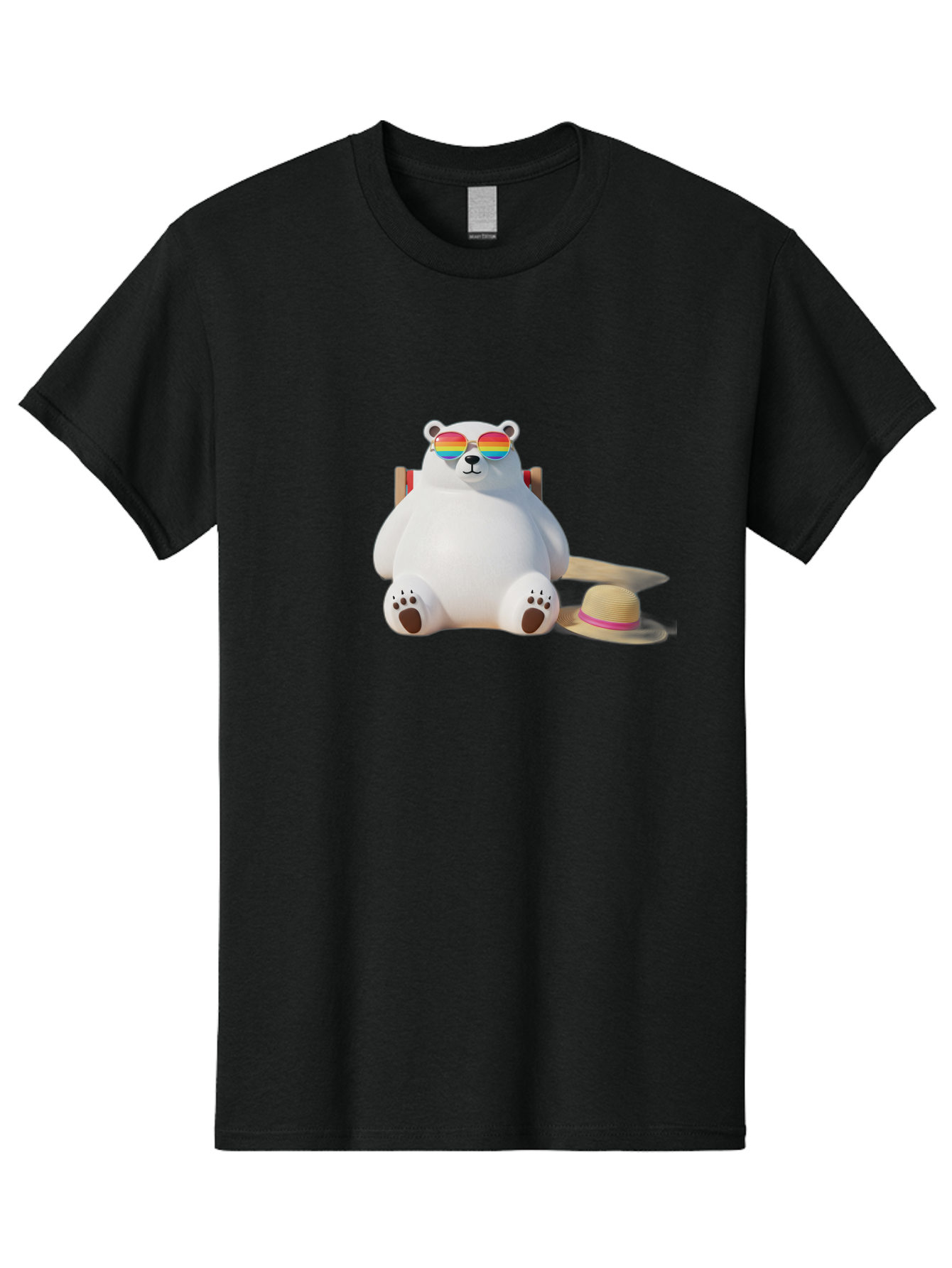 Polar-Bear-In-Sunglasses Men'S Graphic Tee, 100% Cotton, Comfortable Casual Summer Wear, Machine Washable, Vintage Camera, Old Camera, Antique Camera, Black Camera, Classic Photography, Photography Equipment, Nostalgic Device, Film Camera, Baf403