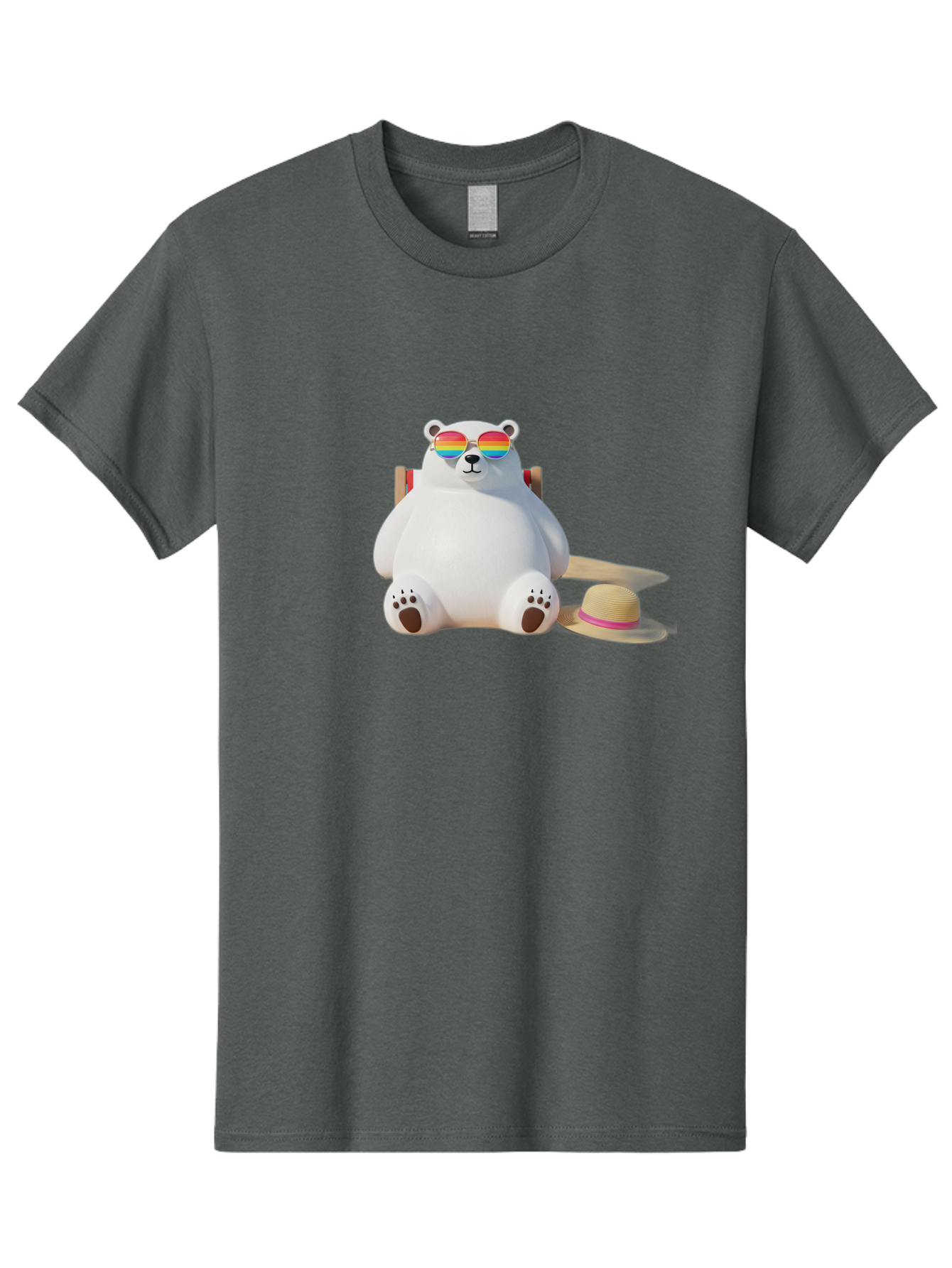 Polar-Bear-In-Sunglasses Men'S Graphic Tee, 100% Cotton, Comfortable Casual Summer Wear, Machine Washable, Vintage Camera, Old Camera, Antique Camera, Black Camera, Classic Photography, Photography Equipment, Nostalgic Device, Film Camera, Baf403