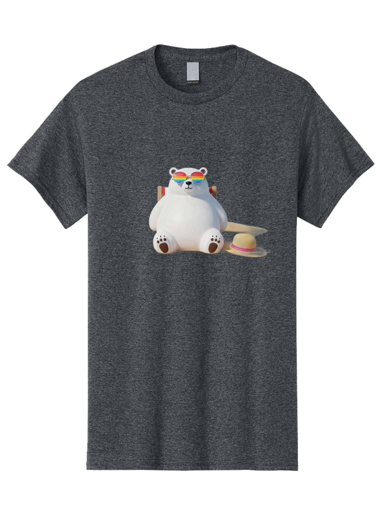 Polar-Bear-In-Sunglasses Men'S Graphic Tee, 100% Cotton, Comfortable Casual Summer Wear, Machine Washable, Vintage Camera, Old Camera, Antique Camera, Black Camera, Classic Photography, Photography Equipment, Nostalgic Device, Film Camera, Baf403