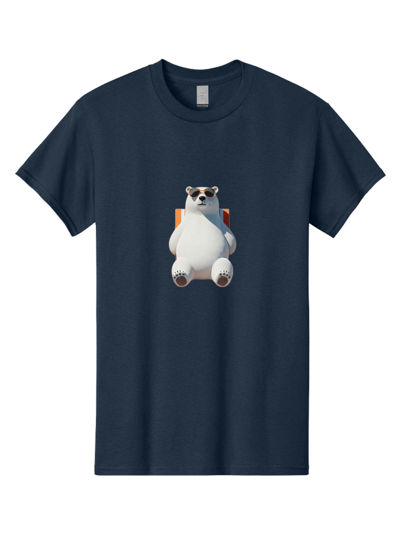 Polar-Bear-Sunglasses-1 Men'S Graphic Tee, 100% Cotton, Comfortable Casual Summer Wear, Machine Washable, Vintage Camera, Old Camera, Antique Camera, Black Camera, Classic Photography, Photography Equipment, Nostalgic Device, Film Camera, Baf413