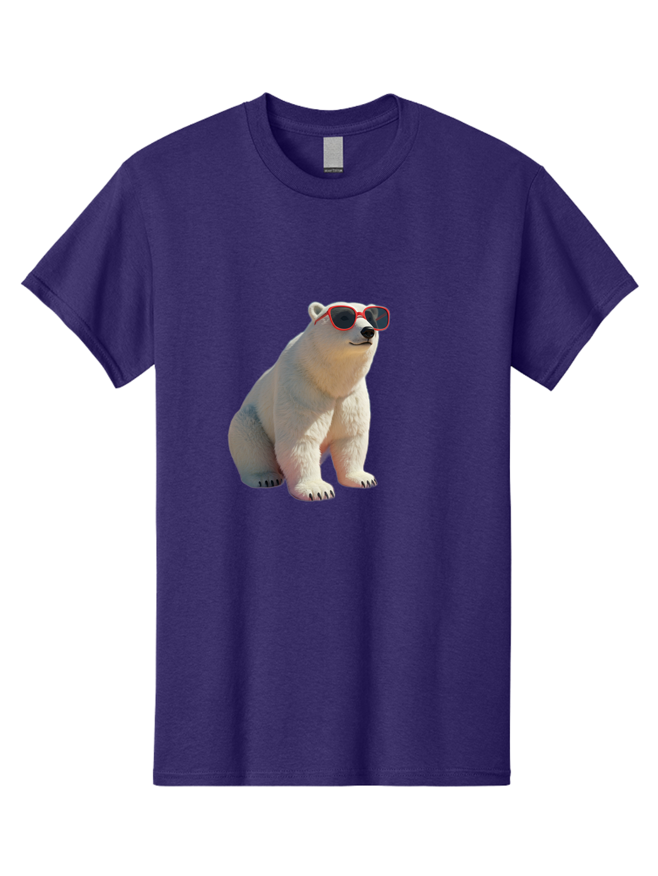 Polar-Bear-Sunglasses-3 Men'S Graphic Tee, 100% Cotton, Comfortable Casual Summer Wear, Machine Washable, Vintage Camera, Old Camera, Antique Camera, Black Camera, Classic Photography, Photography Equipment, Nostalgic Device, Film Camera, Baf415