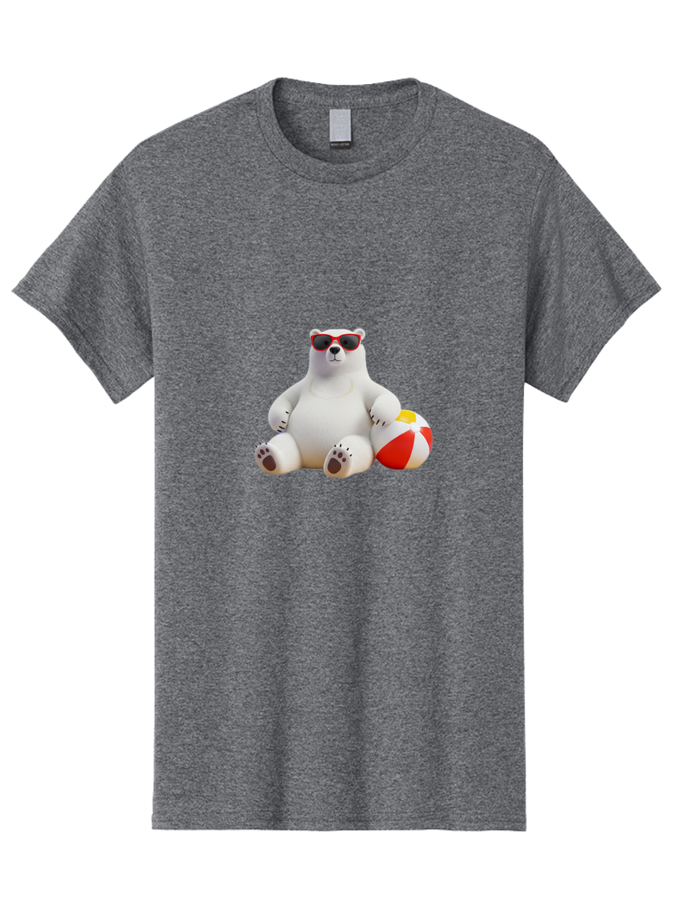 Polar-Bear-Sunglasses-4 Men'S Graphic Tee, 100% Cotton, Comfortable Casual Summer Wear, Machine Washable, Vintage Camera, Old Camera, Antique Camera, Black Camera, Classic Photography, Photography Equipment, Nostalgic Device, Film Camera, Baf416