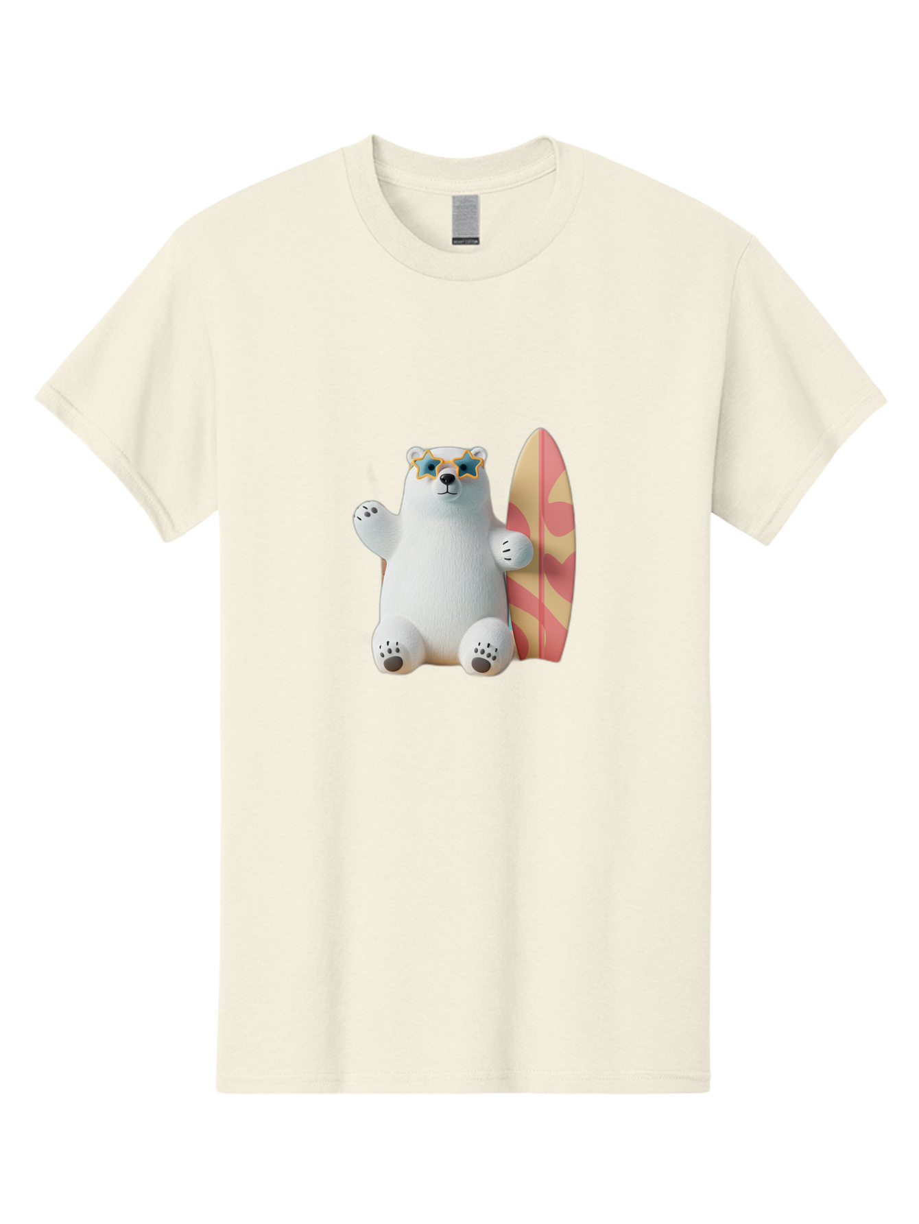 Polar-Bear-Surfboard Men'S Graphic Tee, 100% Cotton, Comfortable Casual Summer Wear, Machine Washable, Vintage Camera, Old Camera, Antique Camera, Black Camera, Classic Photography, Photography Equipment, Nostalgic Device, Film Camera, Baf419