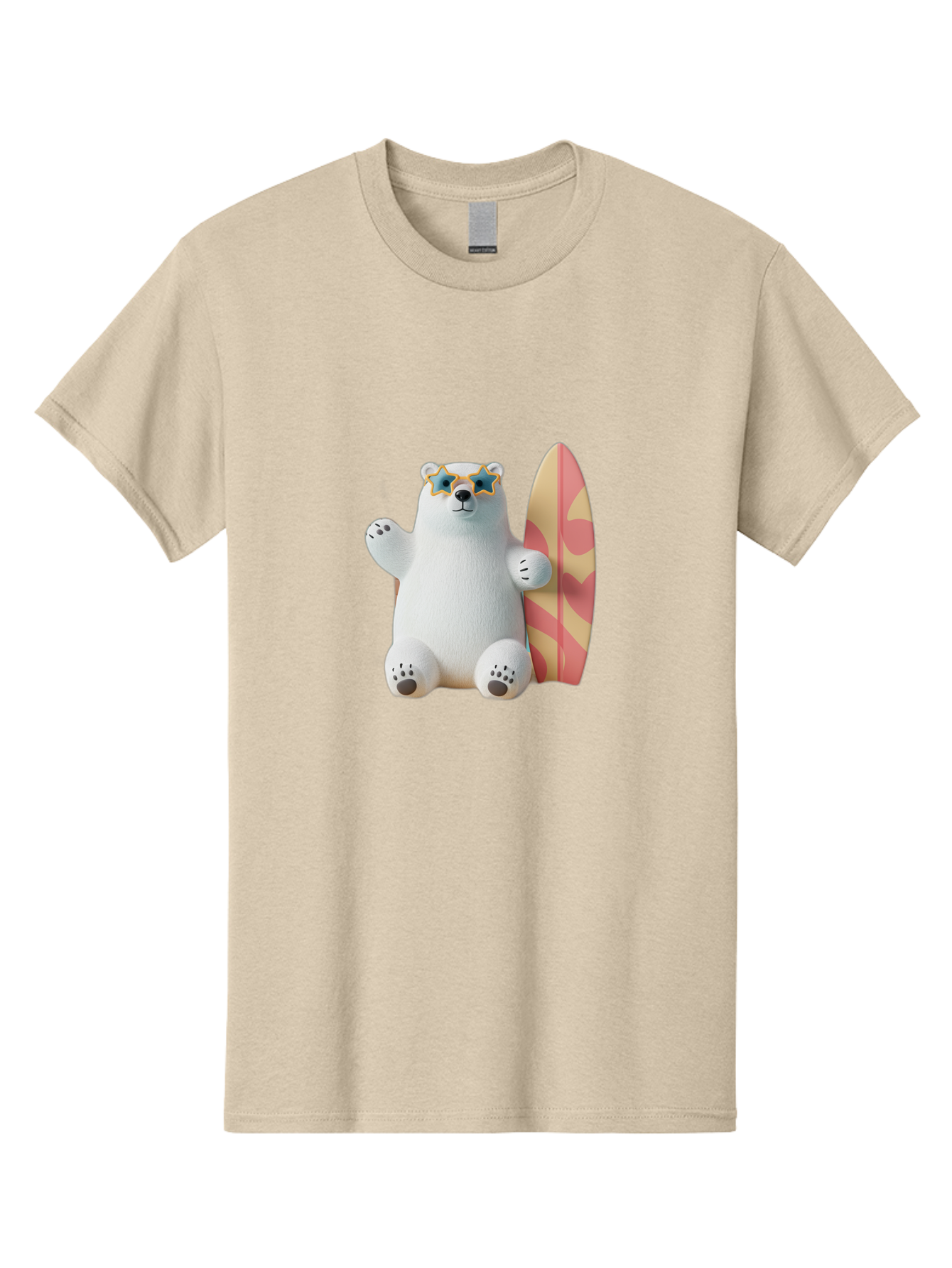Polar-Bear-Surfboard Men'S Graphic Tee, 100% Cotton, Comfortable Casual Summer Wear, Machine Washable, Vintage Camera, Old Camera, Antique Camera, Black Camera, Classic Photography, Photography Equipment, Nostalgic Device, Film Camera, Baf419
