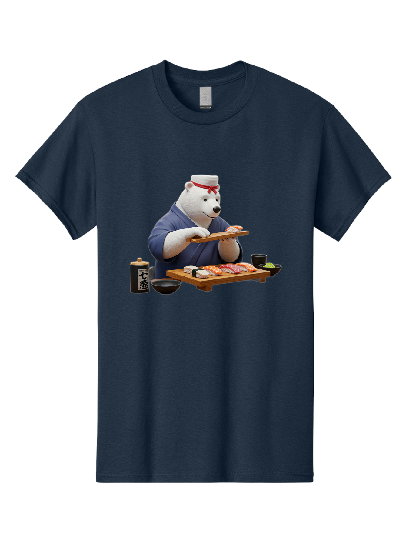 Polar-Bear-Sushi-Chef-1 Men'S Graphic Tee, 100% Cotton, Comfortable Casual Summer Wear, Machine Washable, Vintage Camera, Old Camera, Antique Camera, Black Camera, Classic Photography, Photography Equipment, Nostalgic Device, Film Camera, Baf420