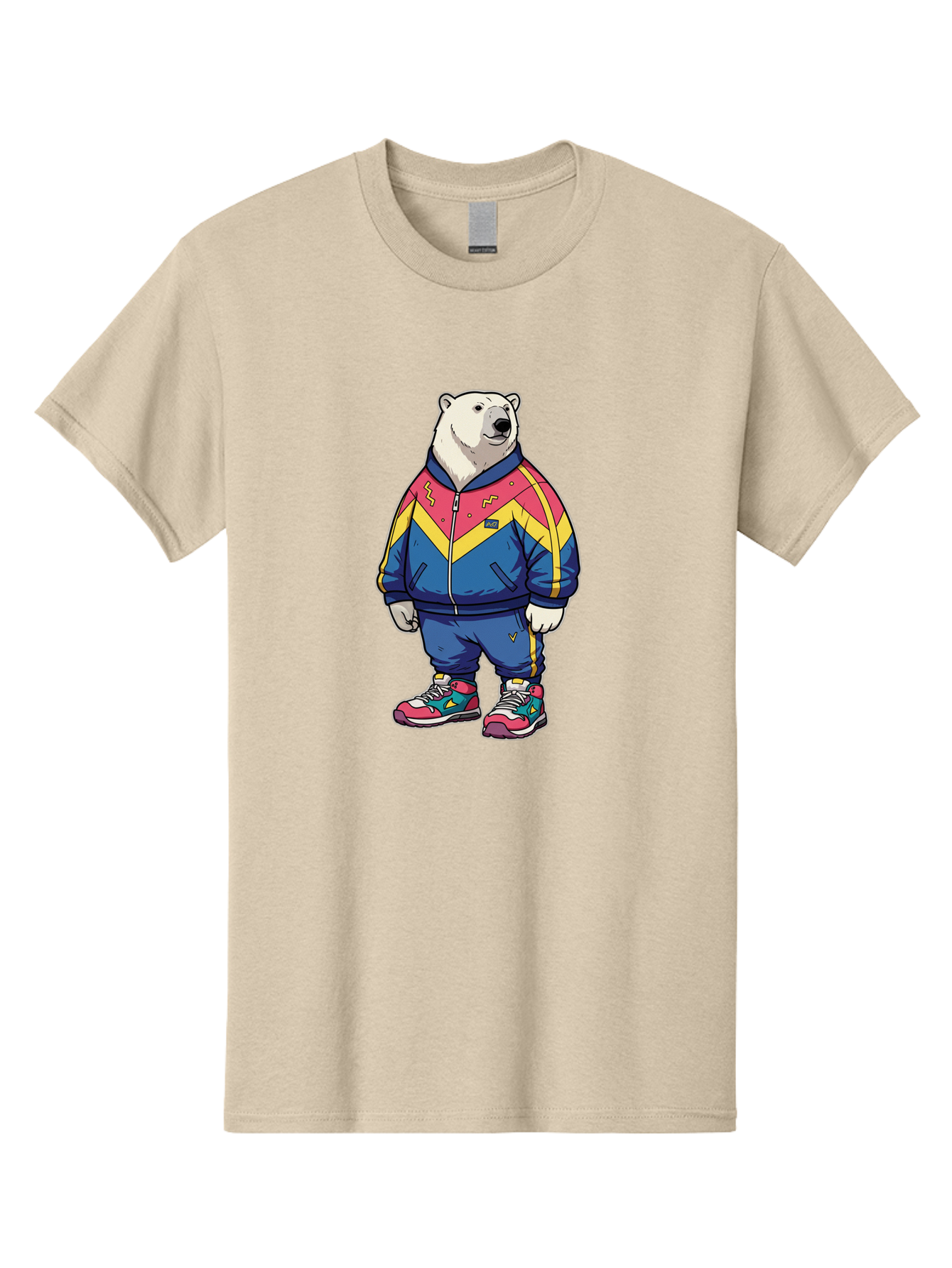 Polar-Bear-Tracksuit Men'S Graphic Tee, 100% Cotton, Comfortable Casual Summer Wear, Machine Washable, Vintage Camera, Old Camera, Antique Camera, Black Camera, Classic Photography, Photography Equipment, Nostalgic Device, Film Camera, Baf424