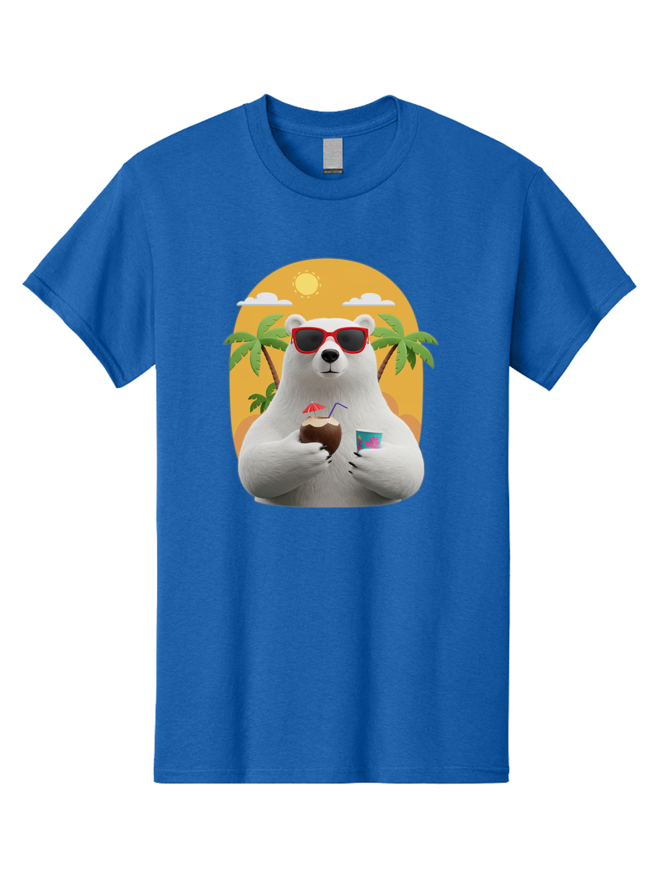 Polar-Bear-With-Coconut Men'S Graphic Tee, 100% Cotton, Comfortable Casual Summer Wear, Machine Washable, Vintage Camera, Old Camera, Antique Camera, Black Camera, Classic Photography, Photography Equipment, Nostalgic Device, Film Camera, Baf426