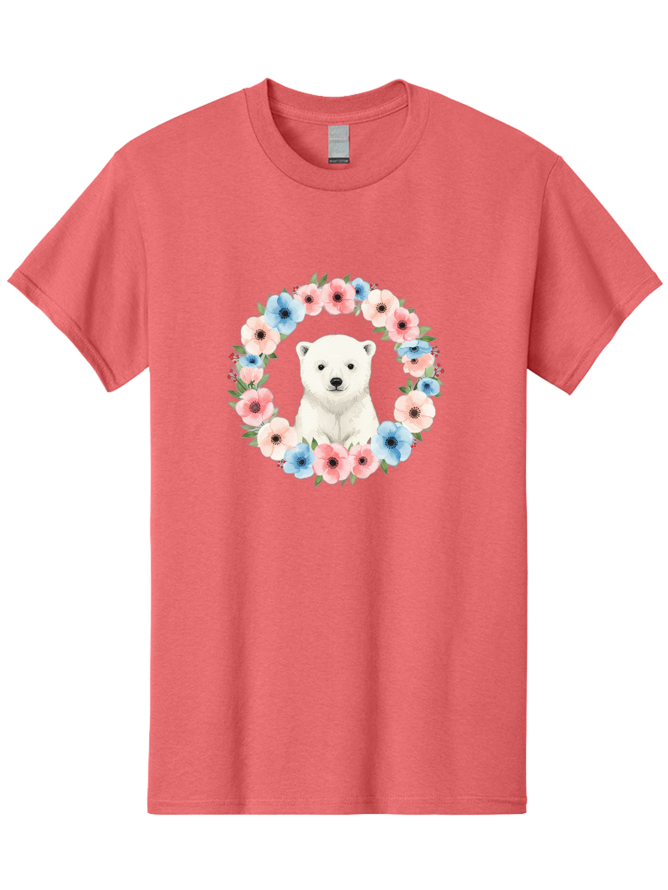Polar-Bear-With-Flowers Men'S Graphic Tee, 100% Cotton, Comfortable Casual Summer Wear, Machine Washable, Vintage Camera, Old Camera, Antique Camera, Black Camera, Classic Photography, Photography Equipment, Nostalgic Device, Film Camera, Baf428