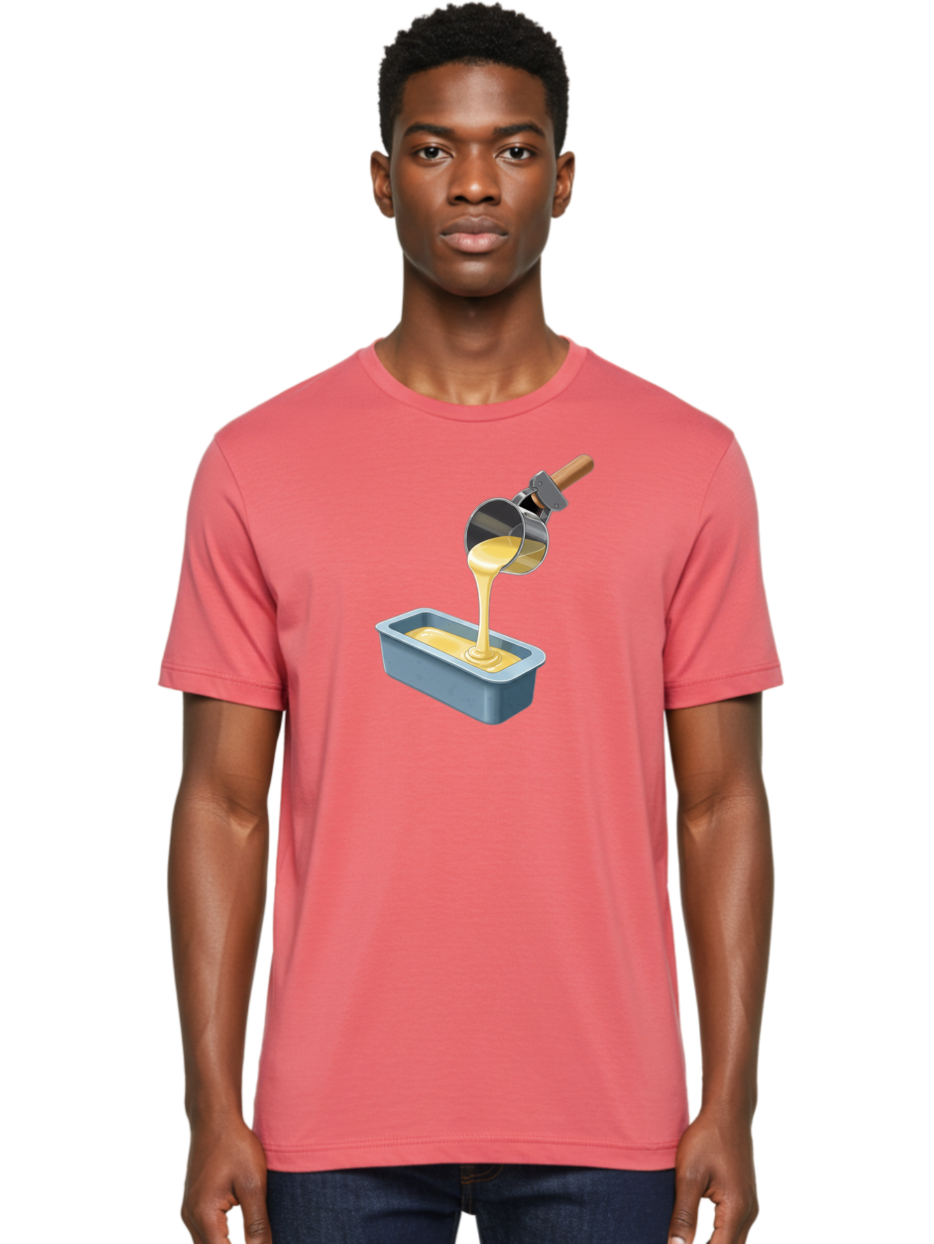 Pudding-Pouring-Into-Pan Men'S Graphic Tee, 100% Cotton, Comfortable Casual Summer Wear, Machine Washable, Vintage Camera, Old Camera, Antique Camera, Black Camera, Classic Photography, Photography Equipment, Nostalgic Device, Film Camera, Baf438