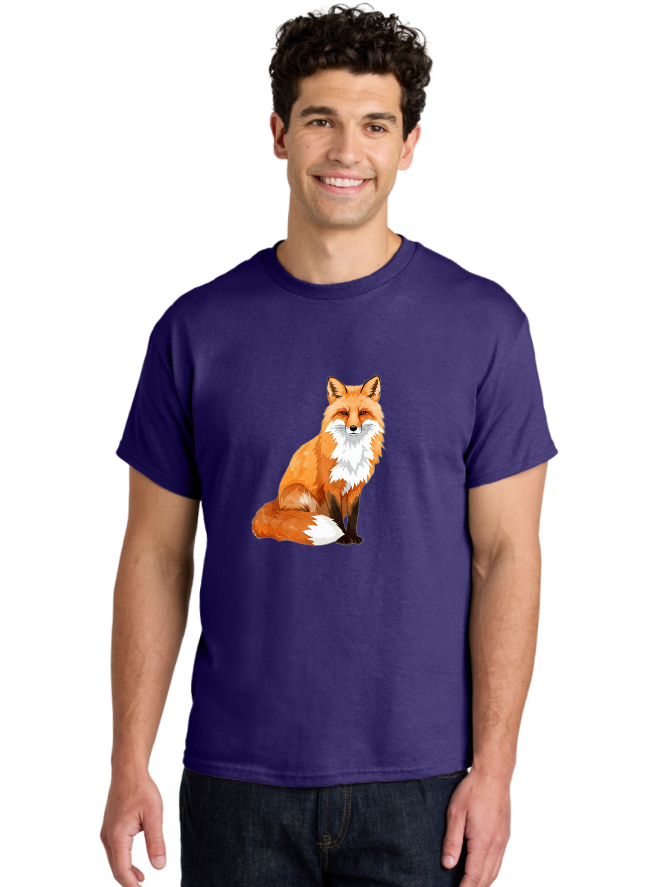 Red-Fox-1 Men'S Graphic Tee, 100% Cotton, Comfortable Casual Summer Wear, Machine Washable, Vintage Camera, Old Camera, Antique Camera, Black Camera, Classic Photography, Photography Equipment, Nostalgic Device, Film Camera, Camera Art Baf451