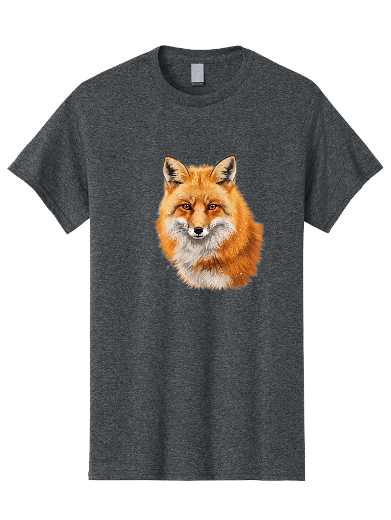 Red-Fox-2 Men'S Graphic Tee, 100% Cotton, Comfortable Casual Summer Wear, Machine Washable, Vintage Camera, Old Camera, Antique Camera, Black Camera, Classic Photography, Photography Equipment, Nostalgic Device, Film Camera, Camera Art Baf452