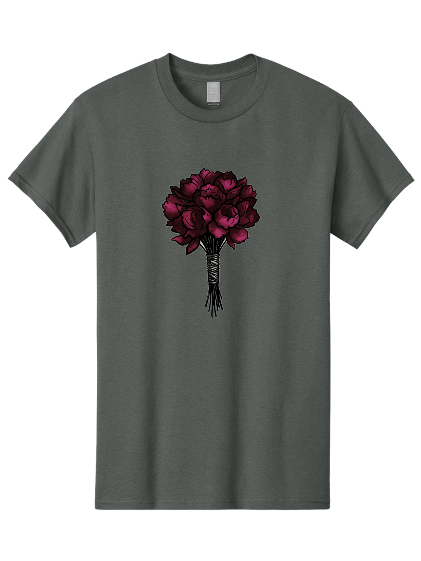 Red-Roses-Bouquet Men'S Graphic Tee, 100% Cotton, Comfortable Casual Summer Wear, Machine Washable, Vintage Camera, Old Camera, Antique Camera, Black Camera, Classic Photography, Photography Equipment, Nostalgic Device, Film Camera, Camera Art Baf460