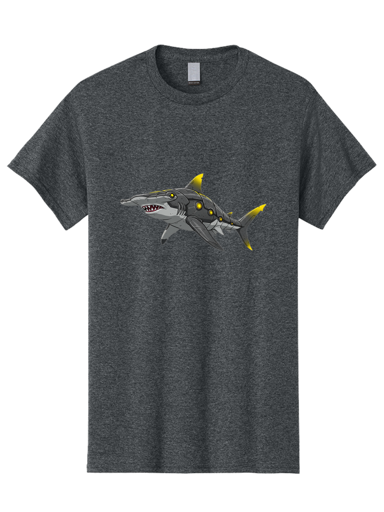 Robo-Shark Men'S Graphic Tee, 100% Cotton, Comfortable Casual Summer Wear, Machine Washable, Vintage Camera, Old Camera, Antique Camera, Black Camera, Classic Photography, Photography Equipment, Nostalgic Device, Film Camera, Camera Art Baf467