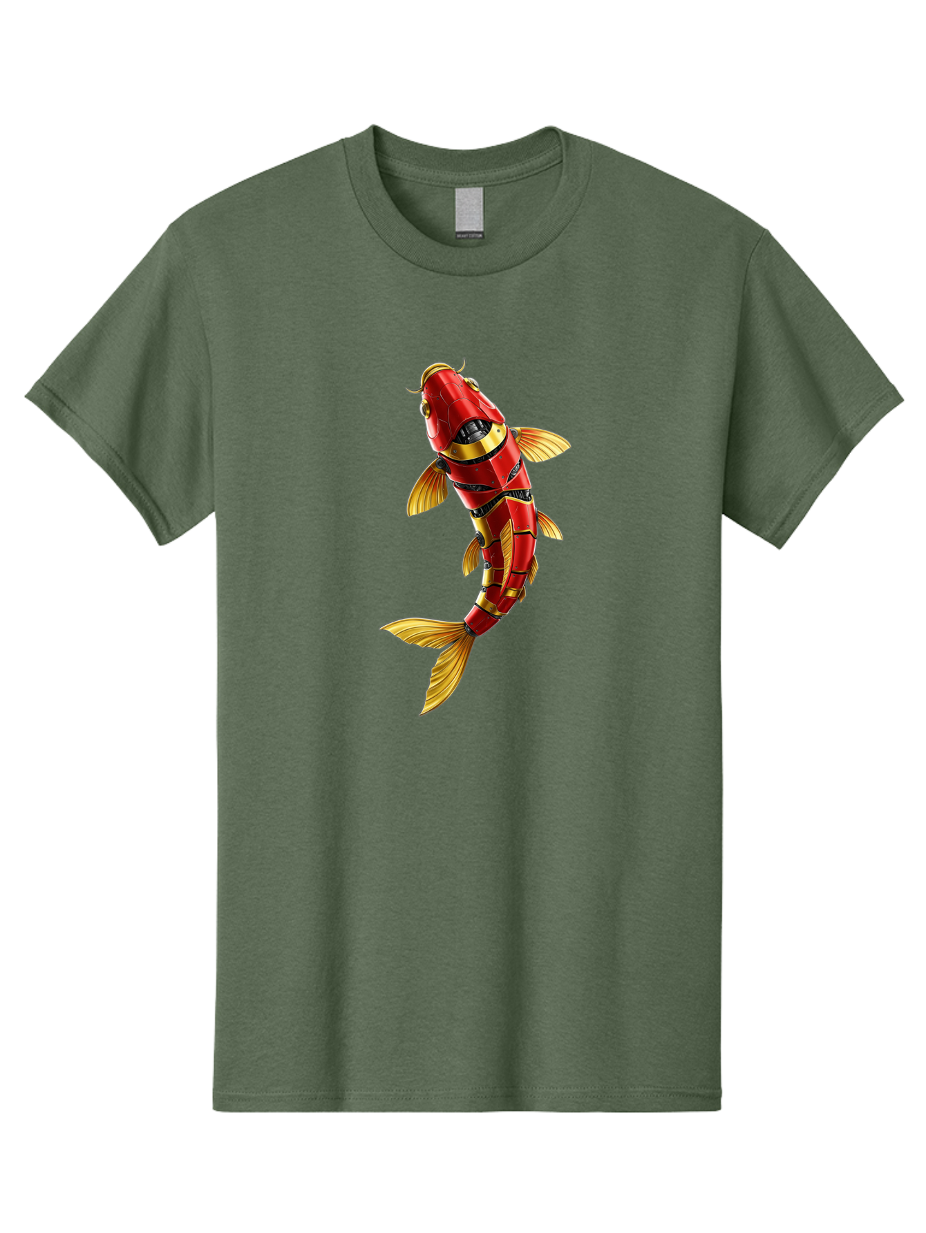 Robot-Koi-Fish Men'S Graphic Tee, 100% Cotton, Comfortable Casual Summer Wear, Machine Washable, Vintage Camera, Old Camera, Antique Camera, Black Camera, Classic Photography, Photography Equipment, Nostalgic Device, Film Camera, Camera Art Baf478