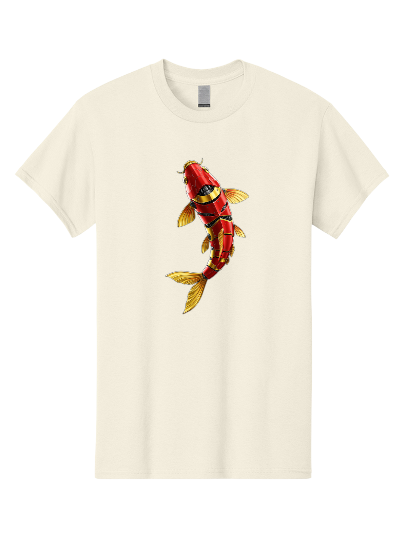 Robot-Koi-Fish Men'S Graphic Tee, 100% Cotton, Comfortable Casual Summer Wear, Machine Washable, Vintage Camera, Old Camera, Antique Camera, Black Camera, Classic Photography, Photography Equipment, Nostalgic Device, Film Camera, Camera Art Baf478