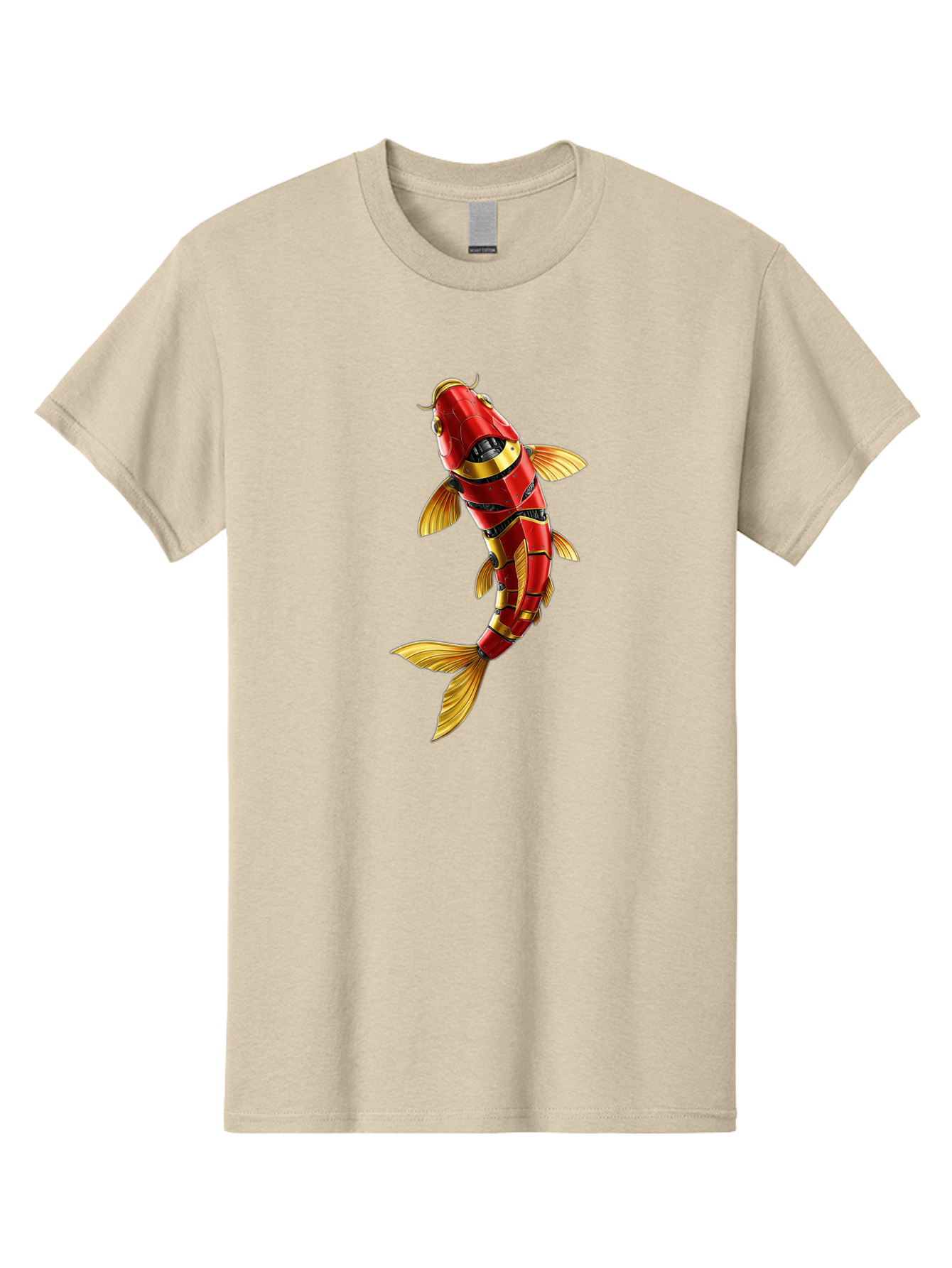 Robot-Koi-Fish Men'S Graphic Tee, 100% Cotton, Comfortable Casual Summer Wear, Machine Washable, Vintage Camera, Old Camera, Antique Camera, Black Camera, Classic Photography, Photography Equipment, Nostalgic Device, Film Camera, Camera Art Baf478