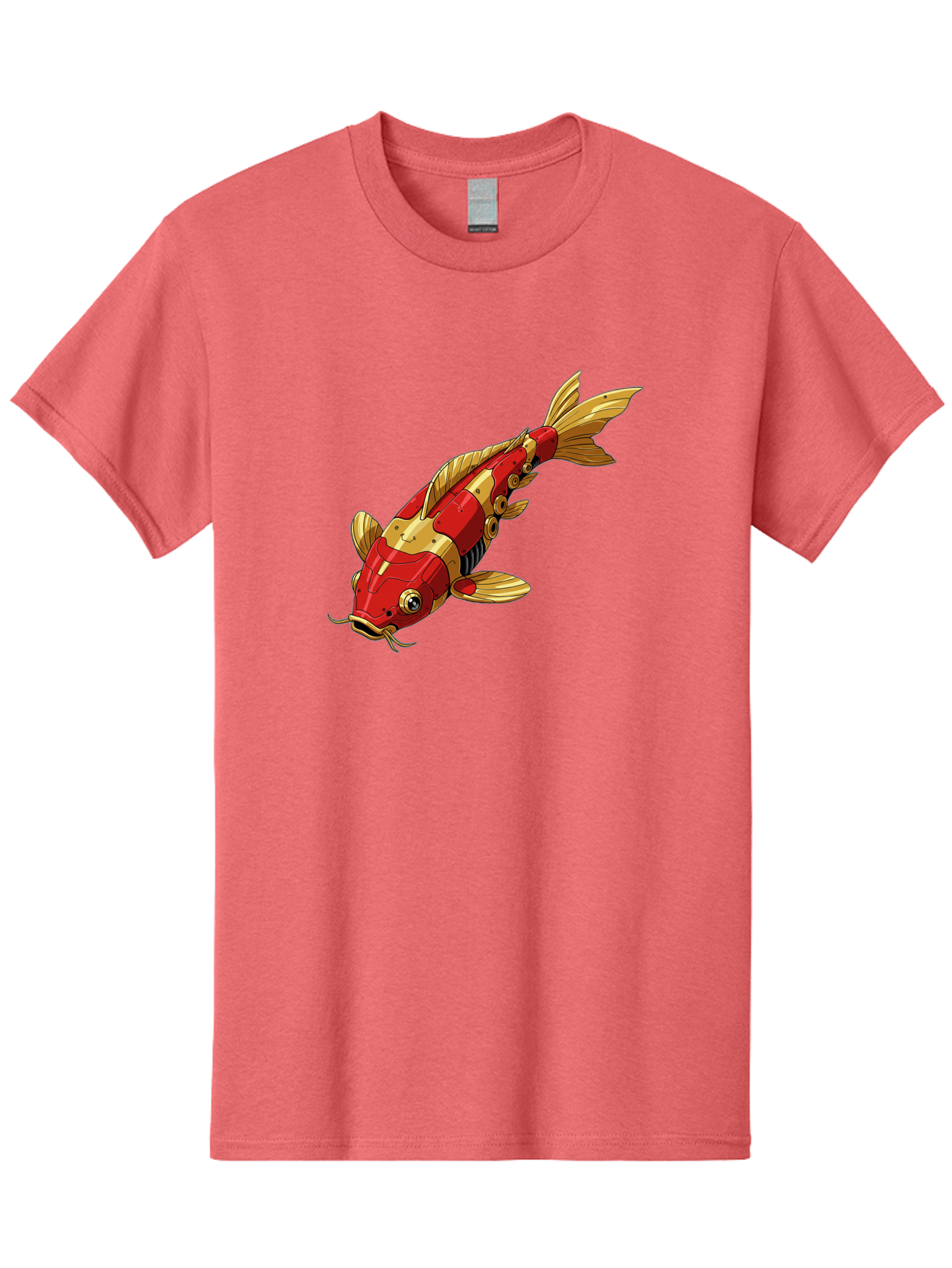 Robotic-Koi-Fish Men'S Graphic Tee, 100% Cotton, Comfortable Casual Summer Wear, Machine Washable, Vintage Camera, Old Camera, Antique Camera, Black Camera, Classic Photography, Photography Equipment, Nostalgic Device, Film Camera, Camera Art Baf483