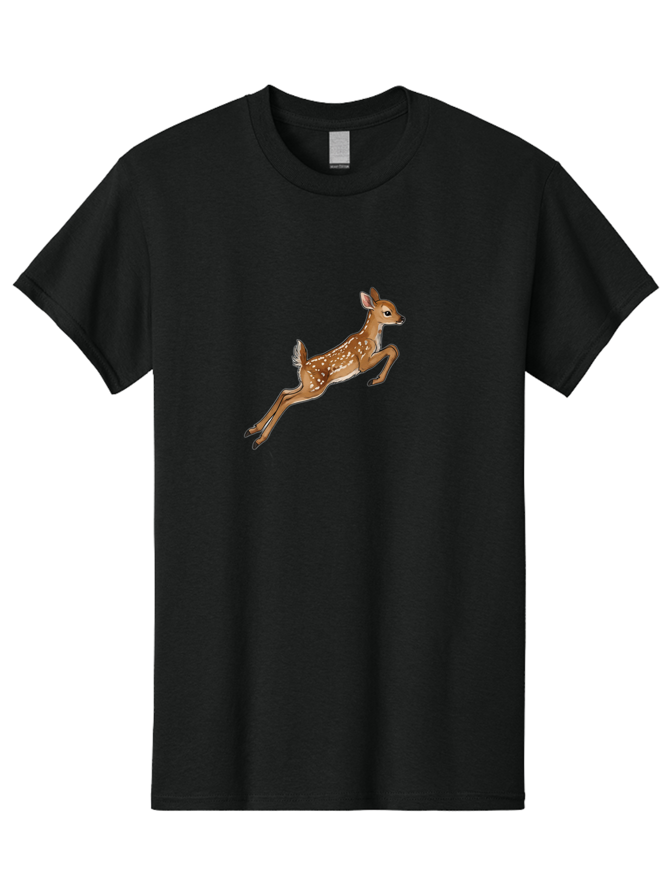 Running-Fawn Men'S Graphic Tee, 100% Cotton, Comfortable Casual Summer Wear, Machine Washable, Vintage Camera, Old Camera, Antique Camera, Black Camera, Classic Photography, Photography Equipment, Nostalgic Device, Film Camera, Camera Art Baf492