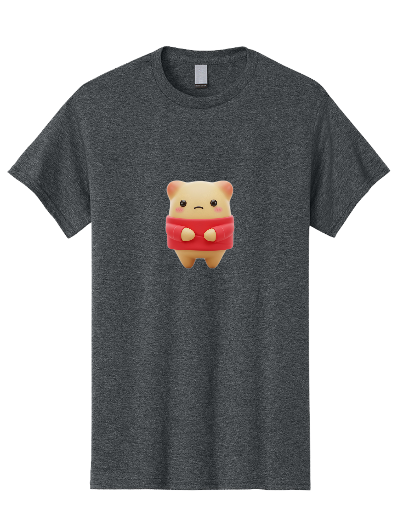 Sad-Cat-Figurine Men'S Graphic Tee, 100% Cotton, Comfortable Casual Summer Wear, Machine Washable, Vintage Camera, Old Camera, Antique Camera, Black Camera, Classic Photography, Photography Equipment, Nostalgic Device, Film Camera, Camera Art Baf494